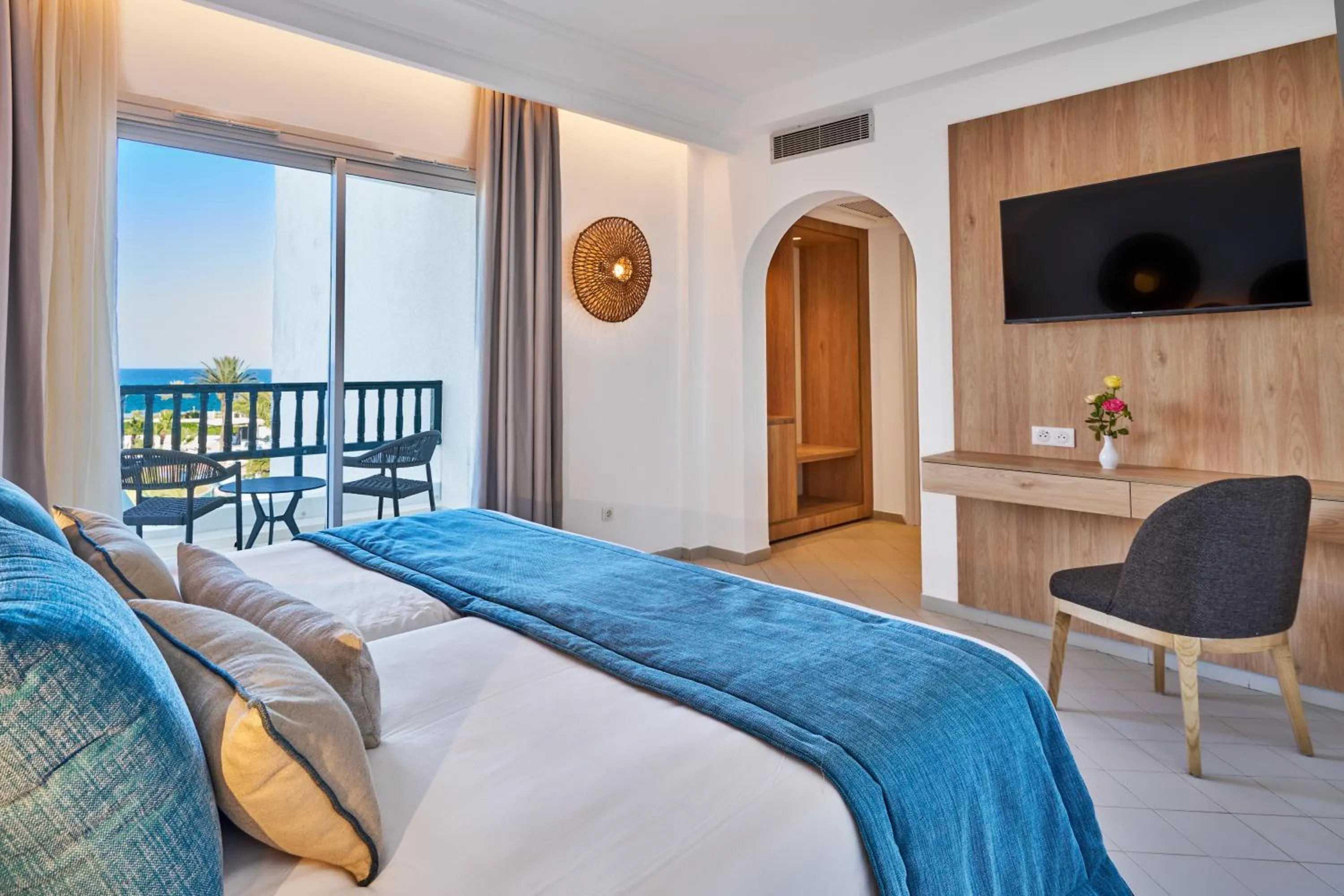 Bed in Meliá El Mansour Mahdia