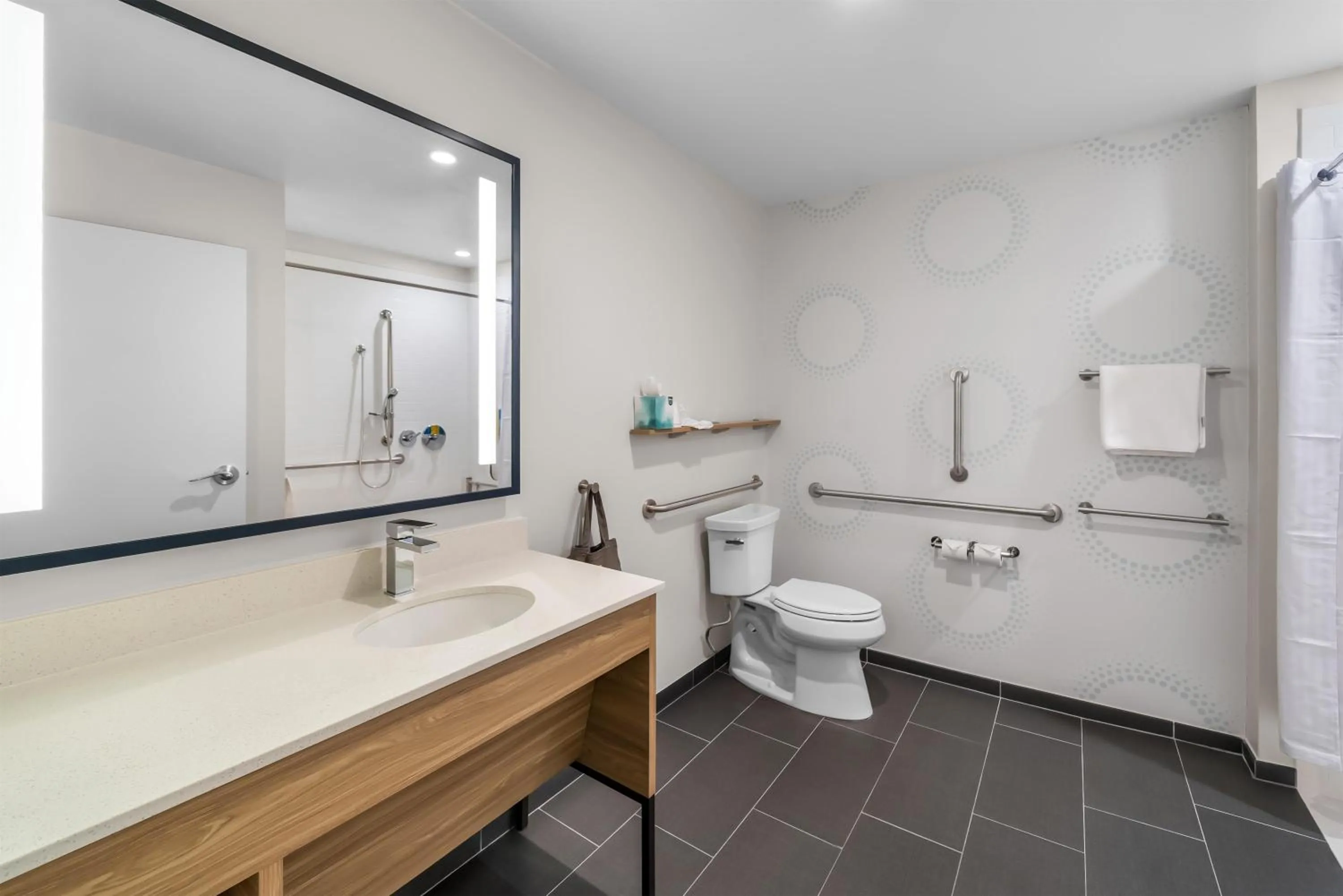 Bathroom in Tru By Hilton Brockton