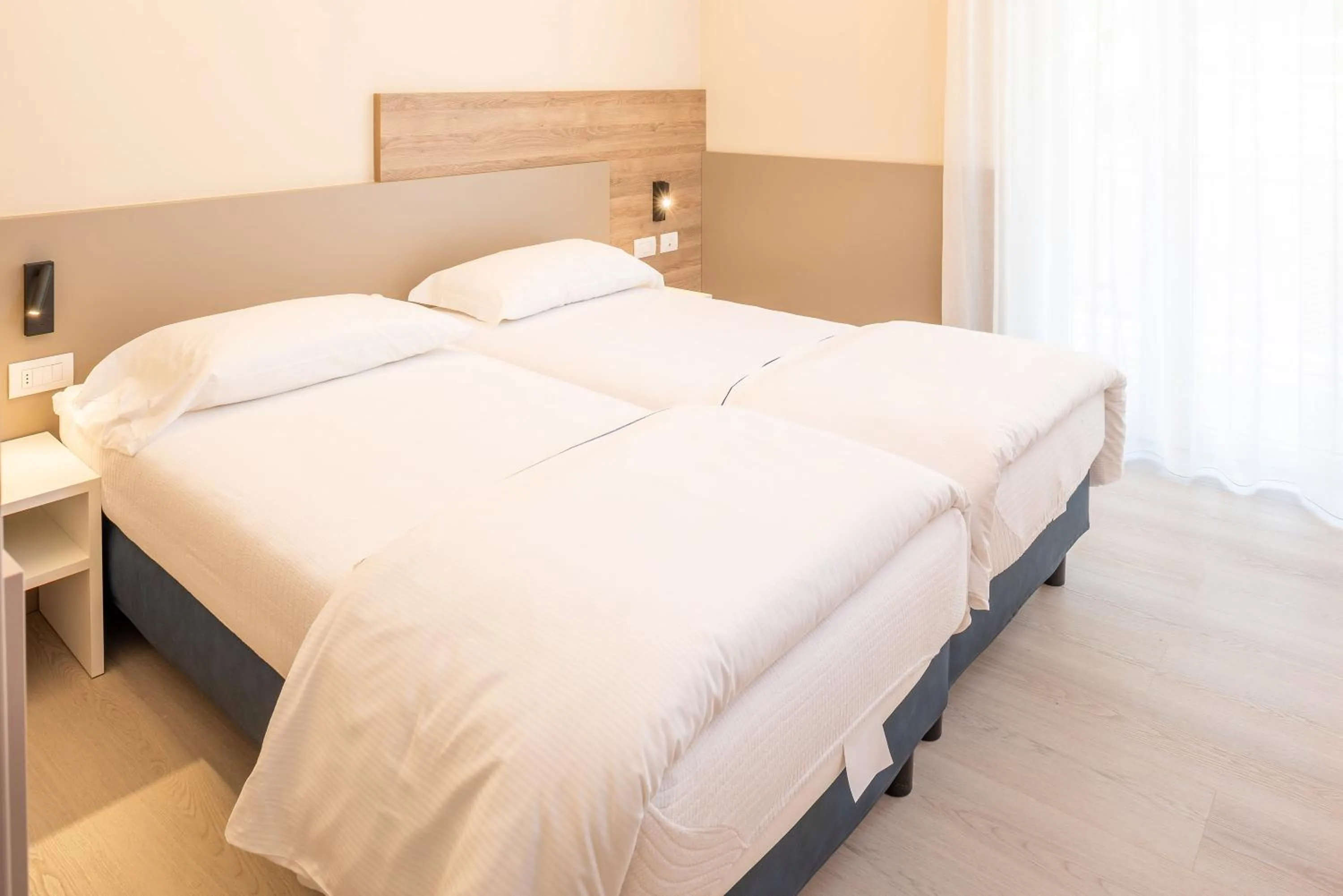 Bed in Hotel Internazionale