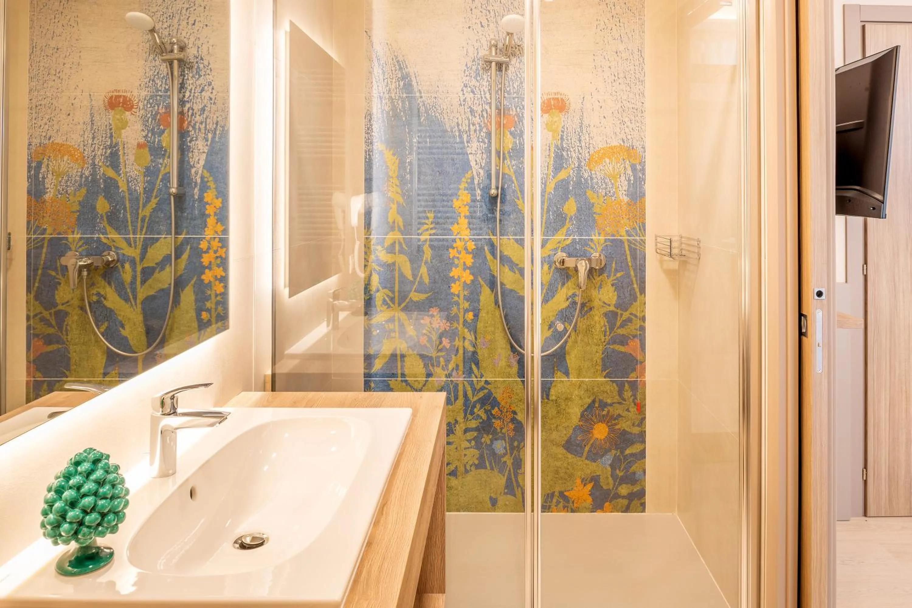 Shower in Hotel Internazionale