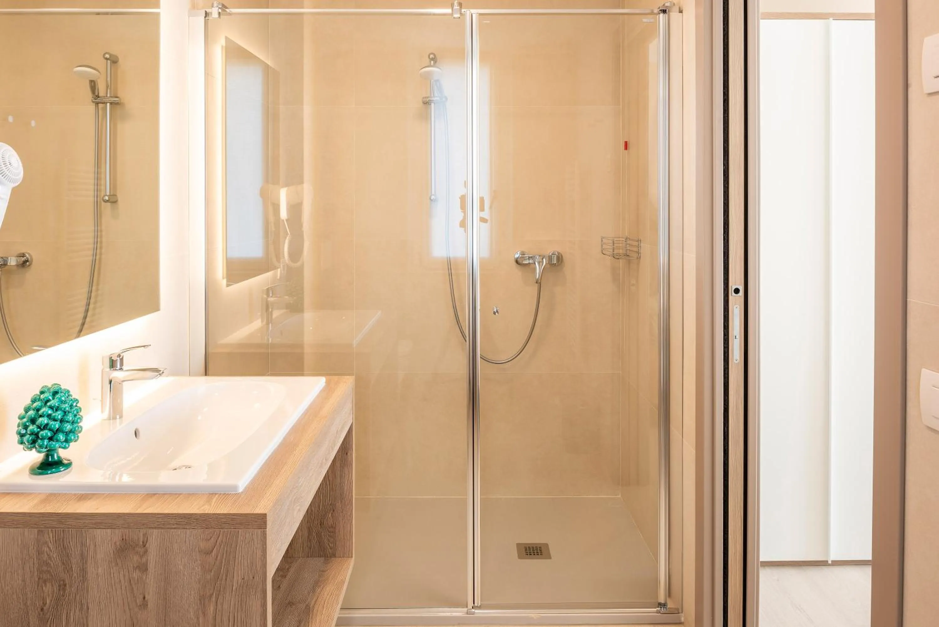 Shower in Hotel Internazionale