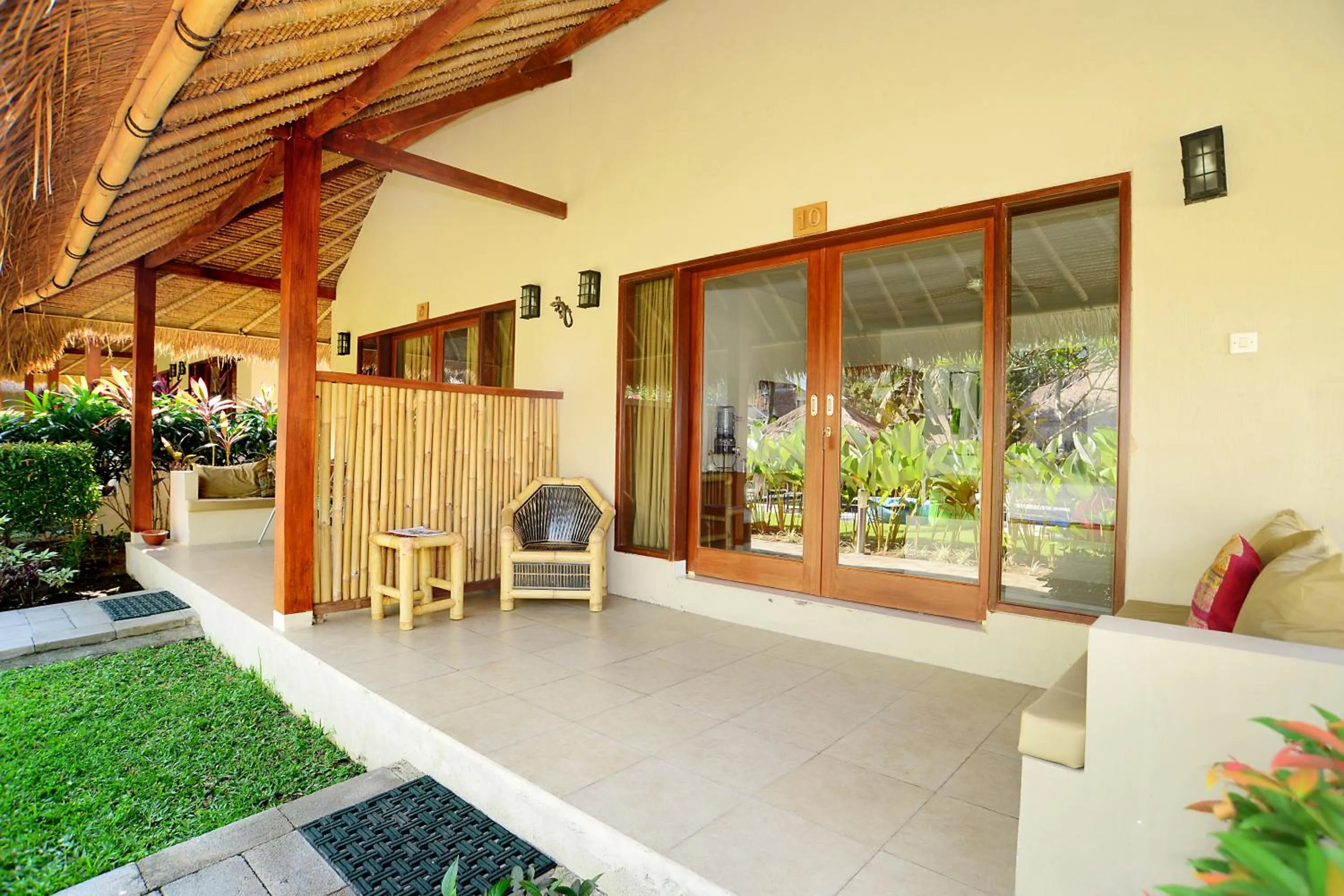 Patio in Mama Bella's Retreat