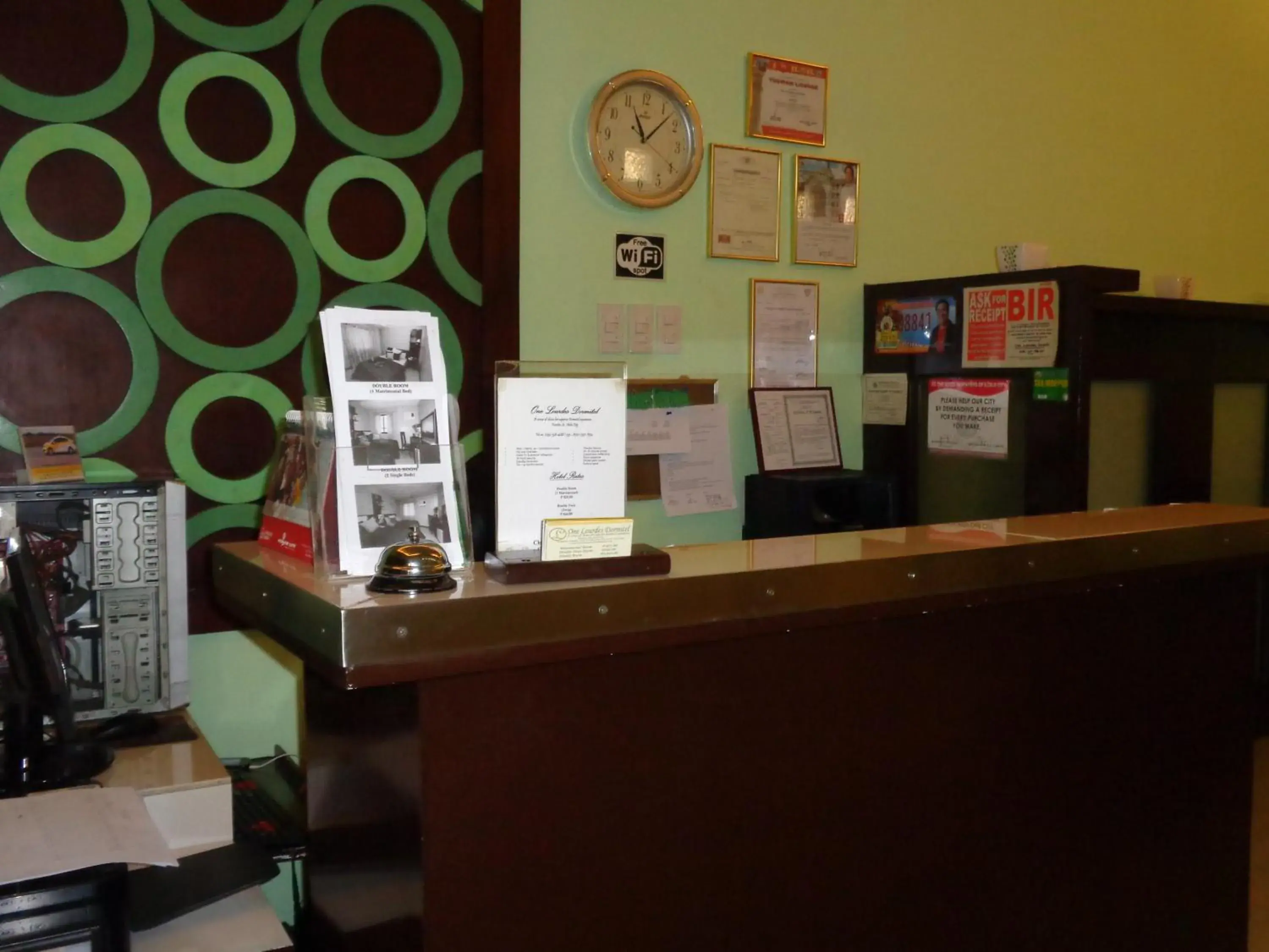 Lobby or reception in One Lourdes Dormitel Lobby or reception in One Lourdes Dormitel