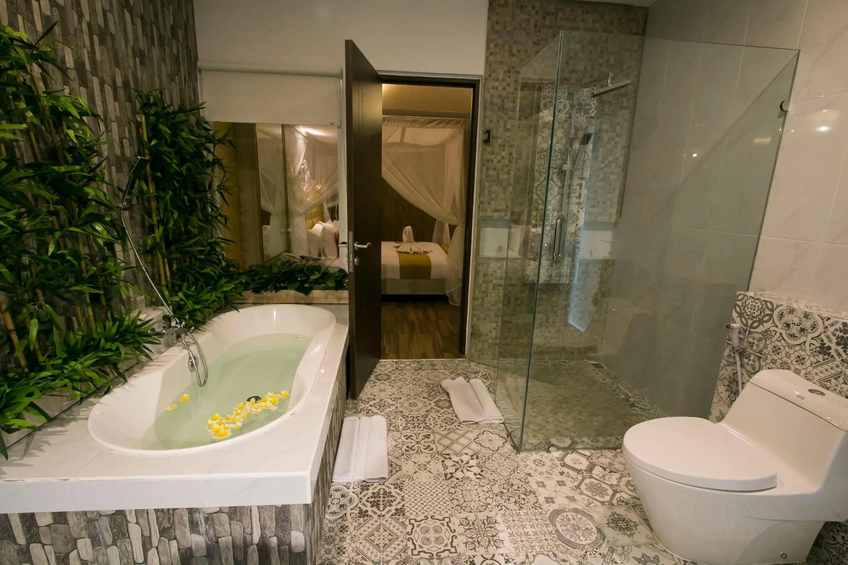 Bathroom in Flamingo Dewata Pool Villa Uluwatu