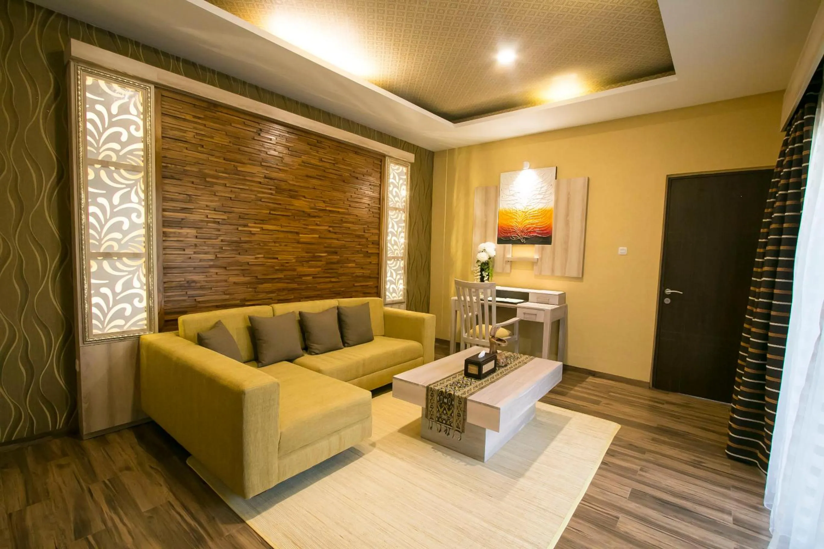 Living room in Flamingo Dewata Pool Villa Uluwatu