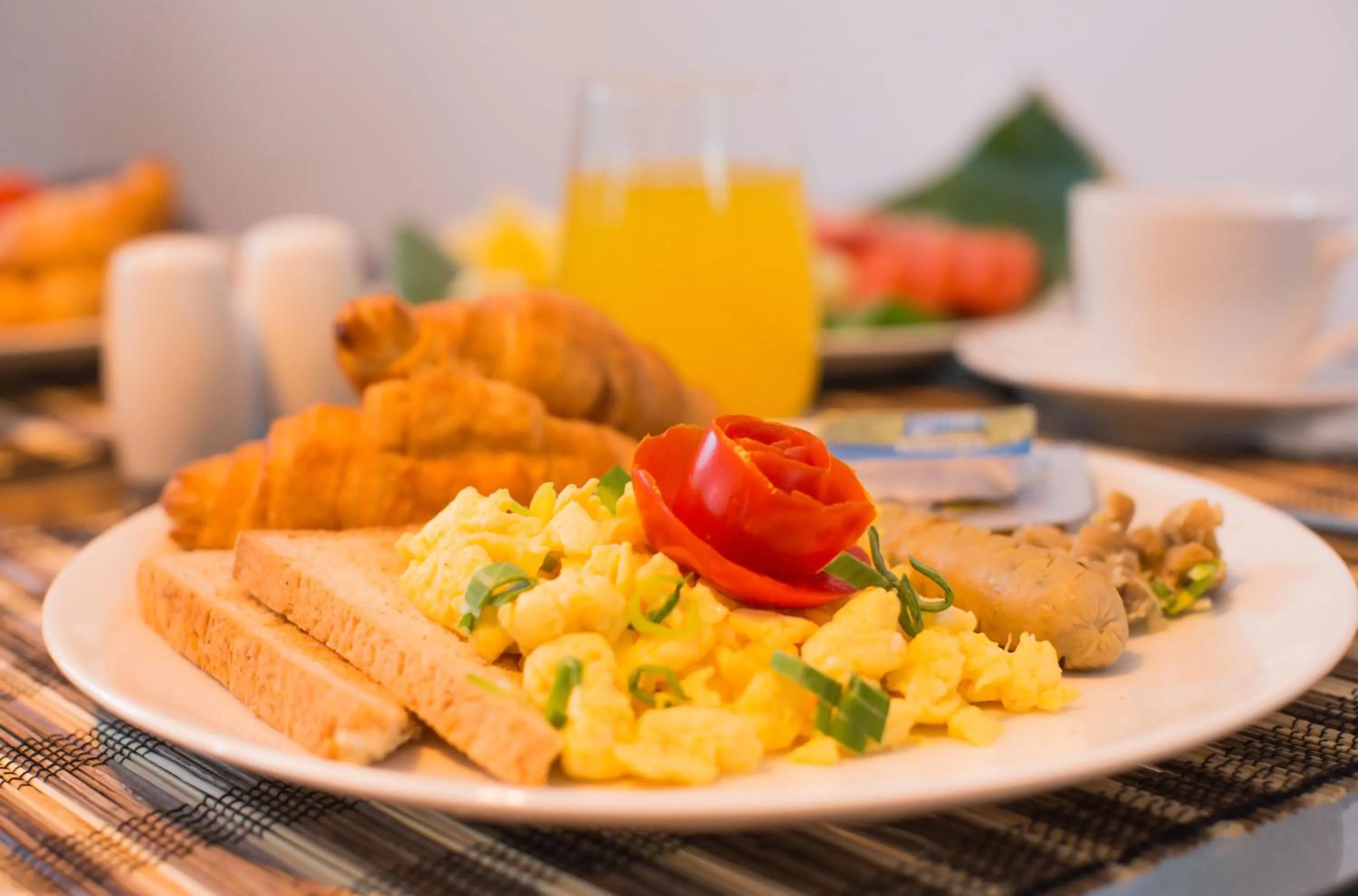 Breakfast in Flamingo Dewata Pool Villa Uluwatu