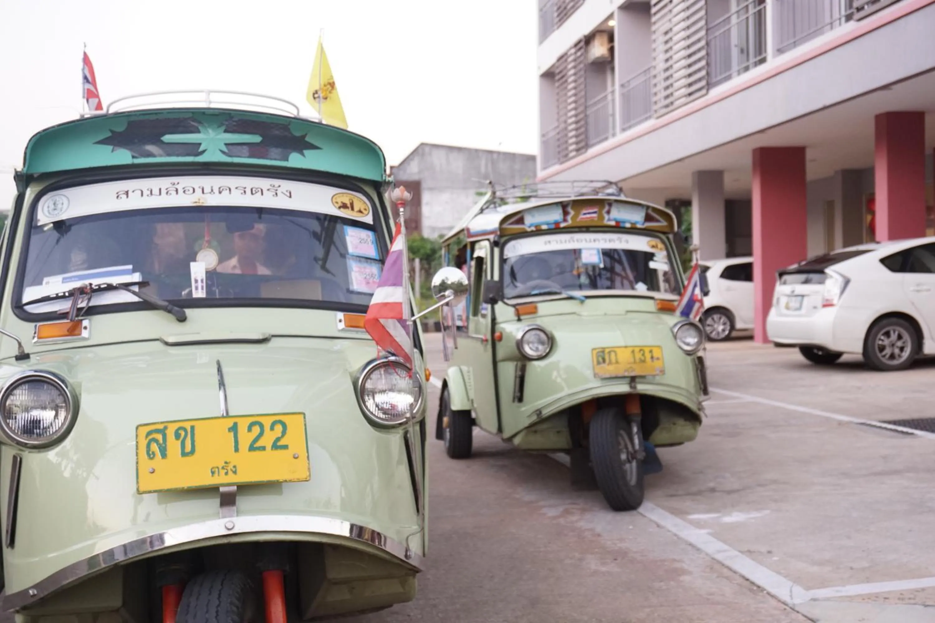 Lobby or reception in Chompu Nakarin Apartment