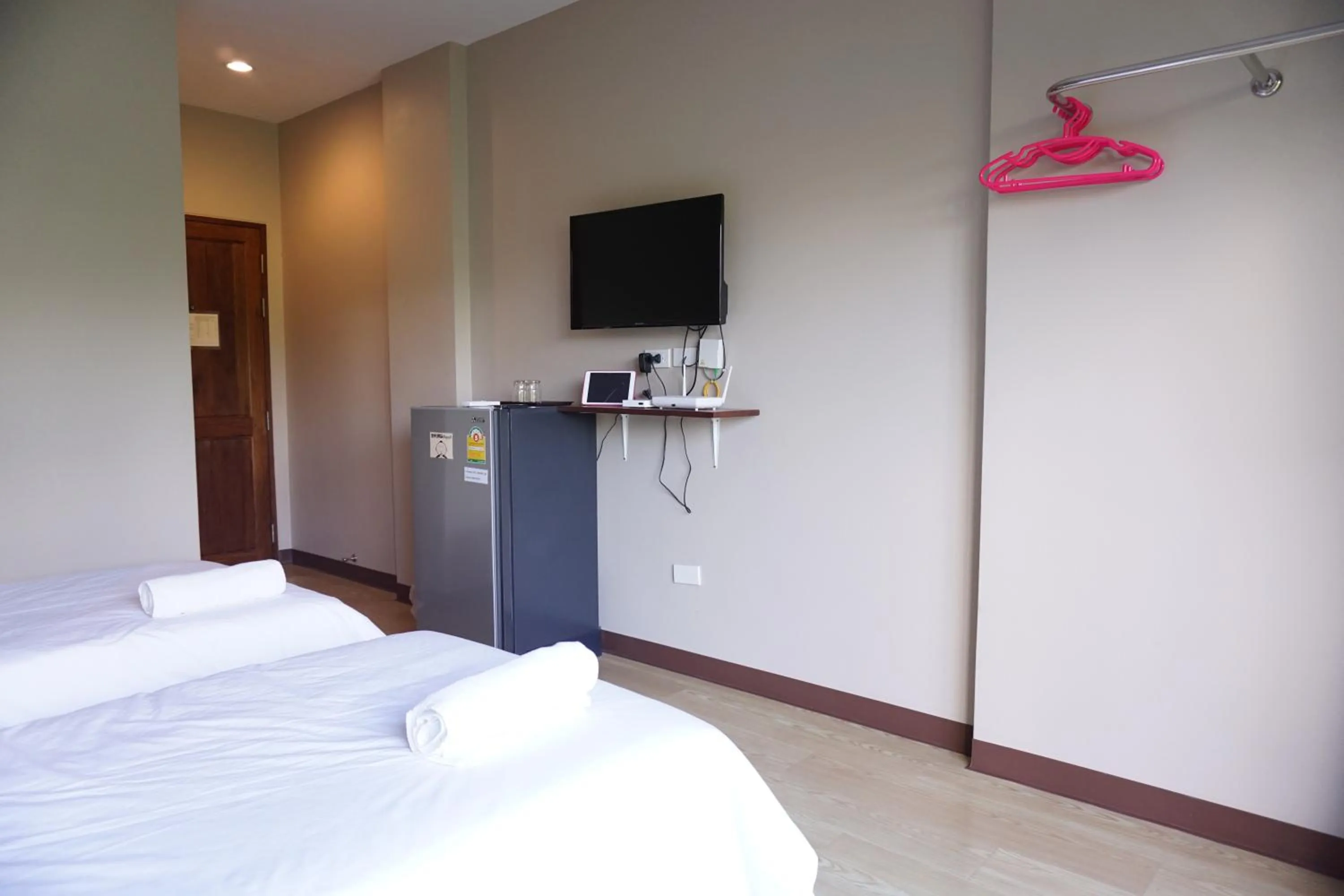 Bedroom, Bed in Chompu Nakarin Apartment