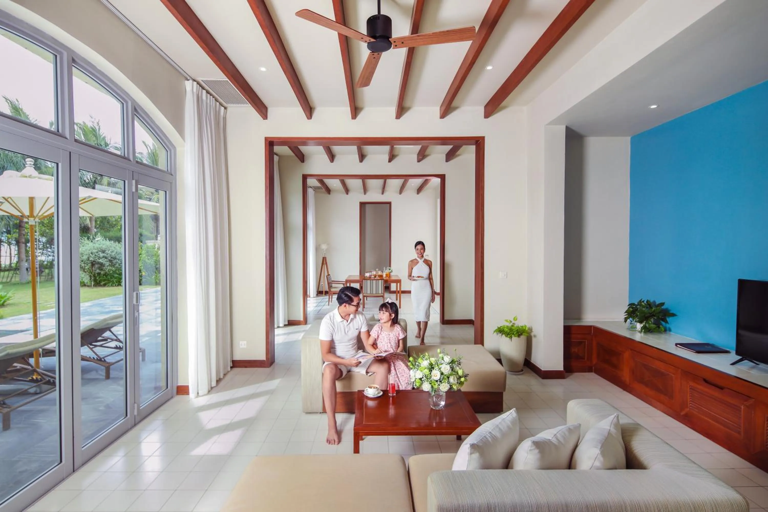 Living room in FLC Luxury Resort Samson