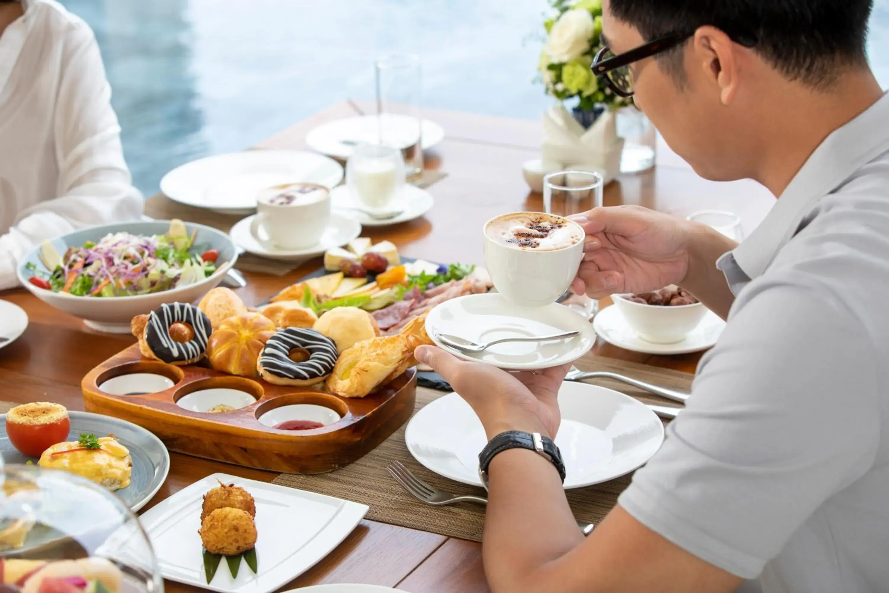 Breakfast in FLC Luxury Resort Samson Breakfast in FLC Luxury Resort Samson