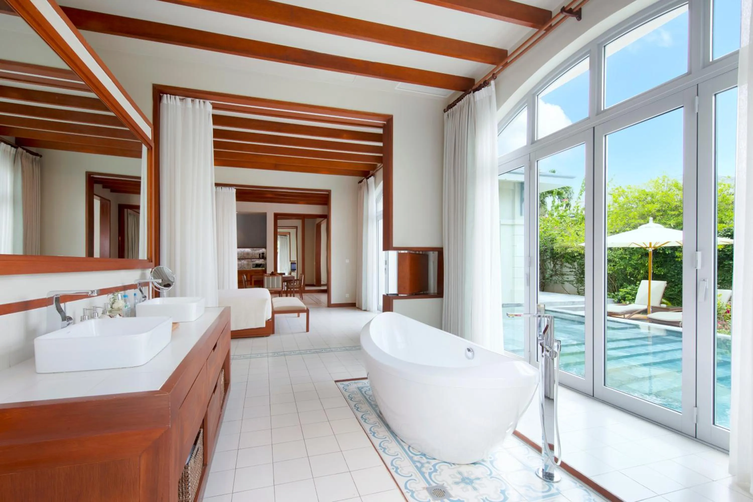 Bathroom in FLC Luxury Resort Samson