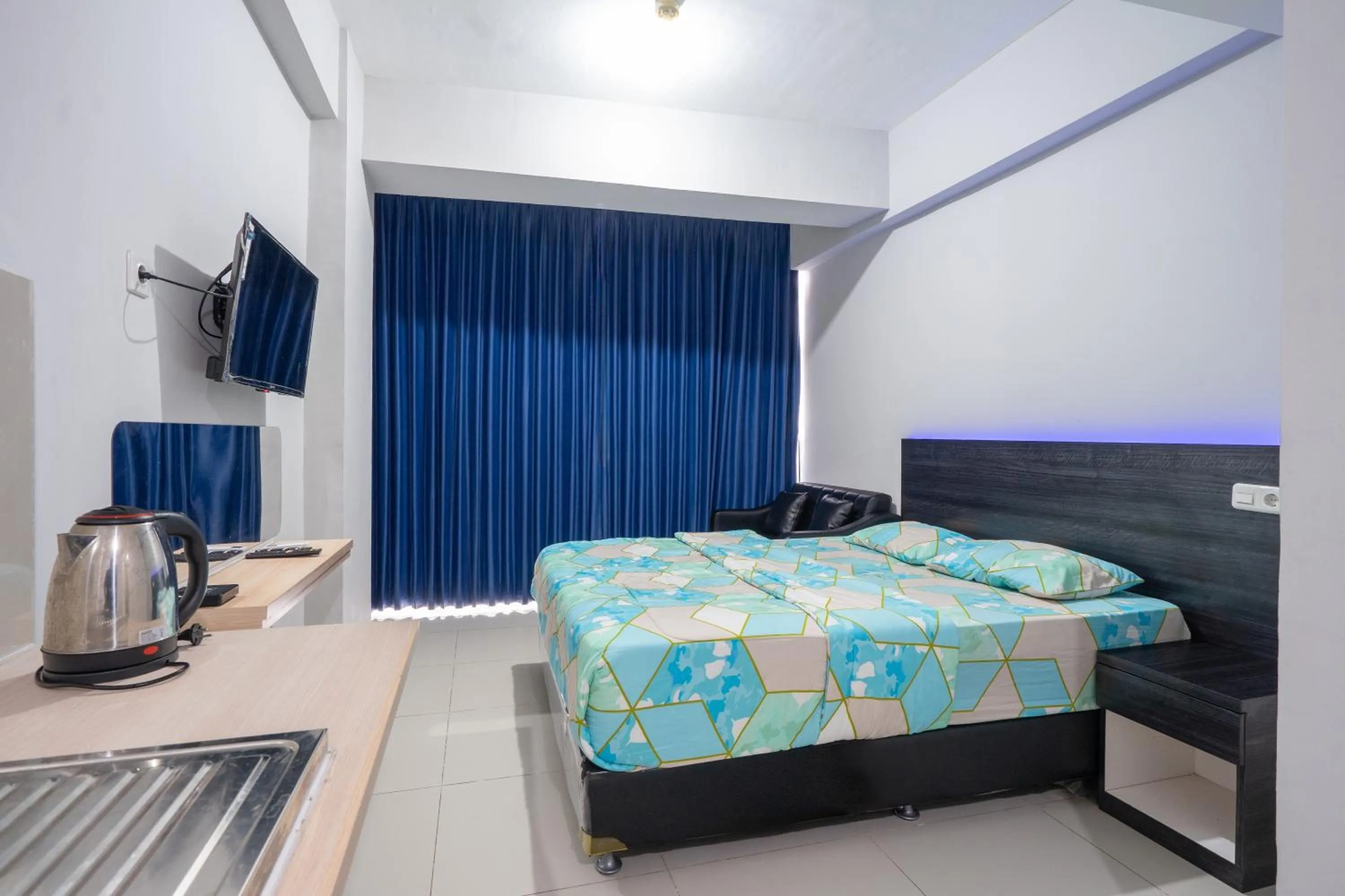 Bed in ROKET ROOM Majestic By Reccoma