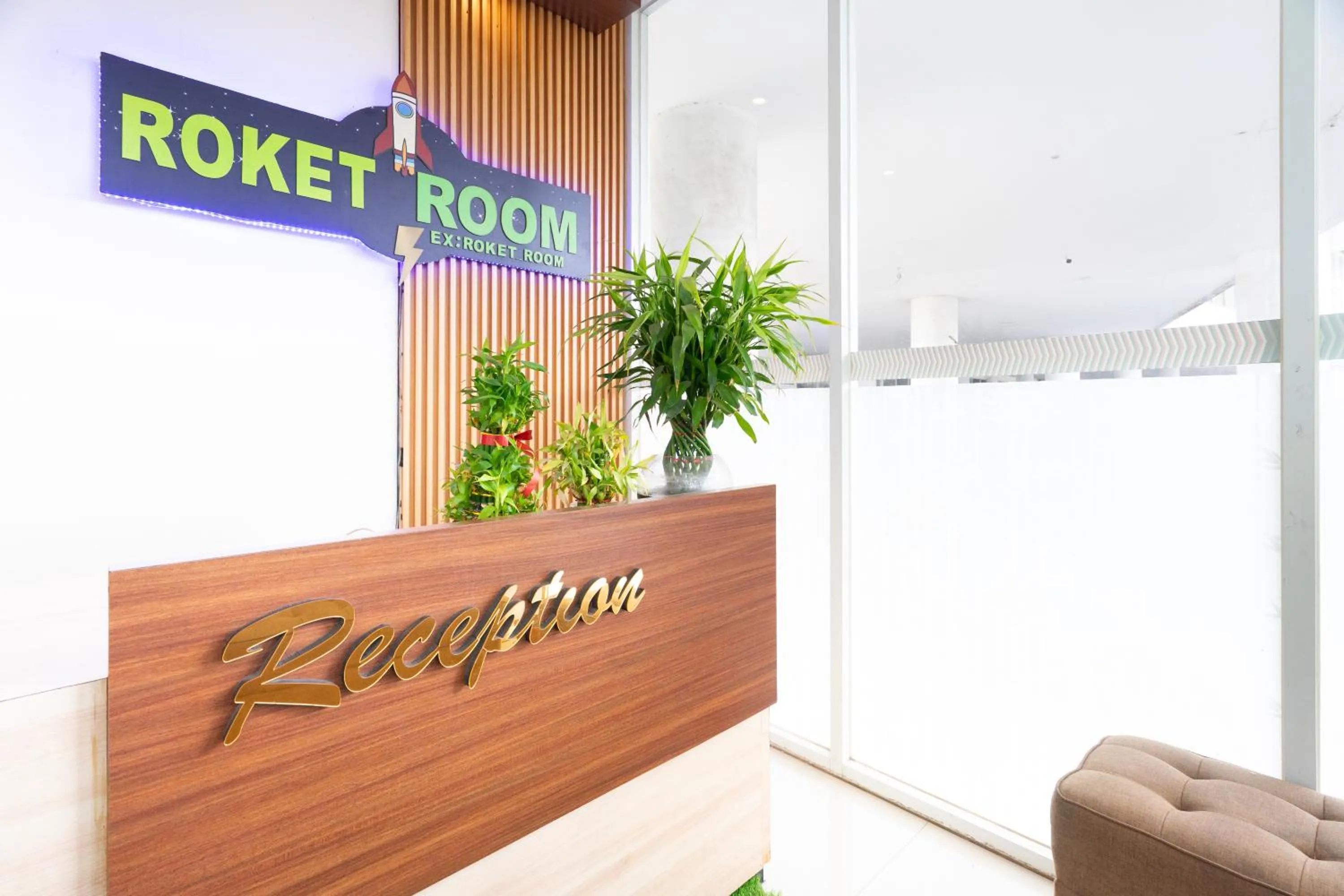 Lobby or reception in ROKET ROOM Majestic By Reccoma