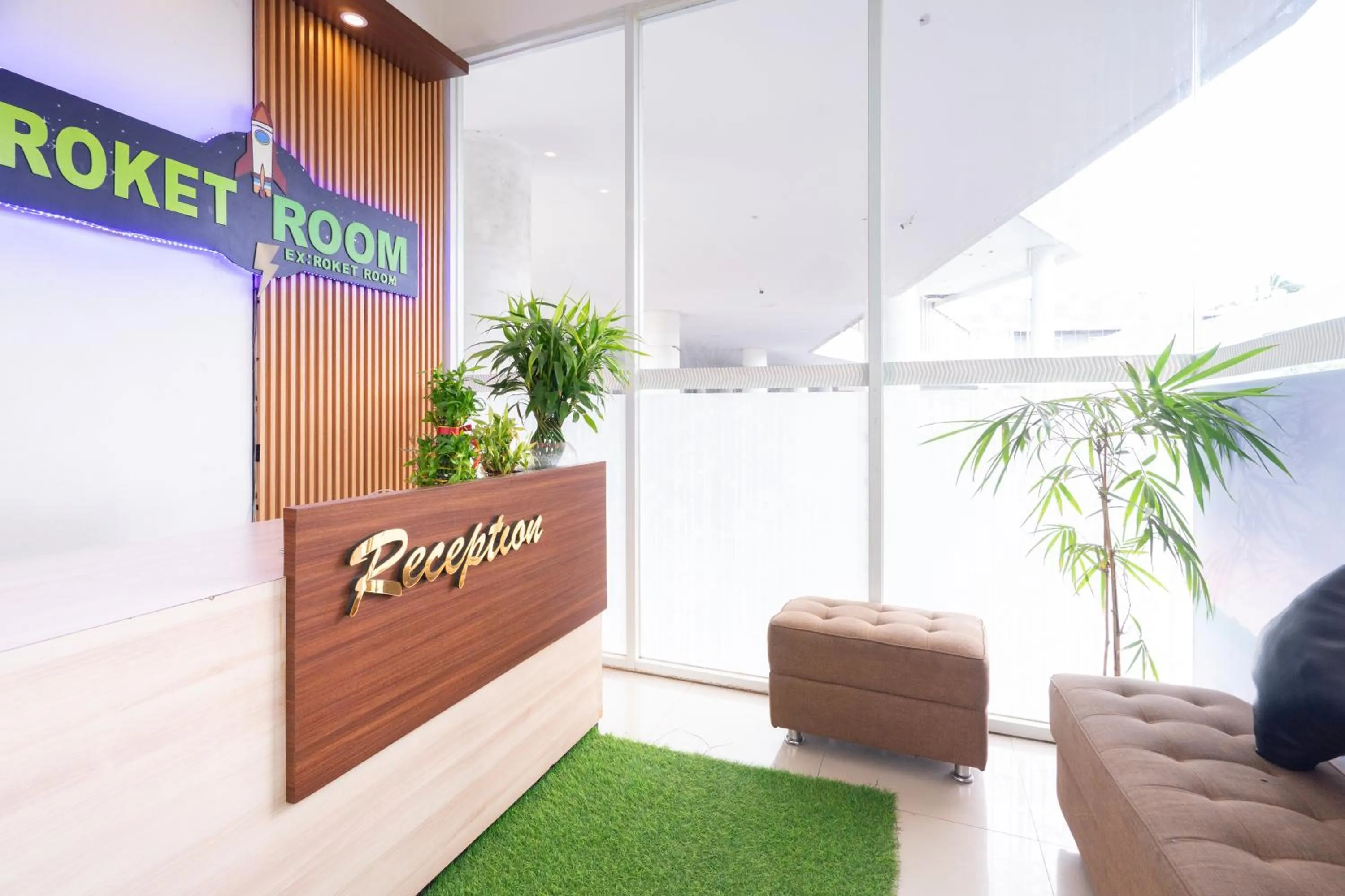 Lobby or reception in ROKET ROOM Majestic By Reccoma
