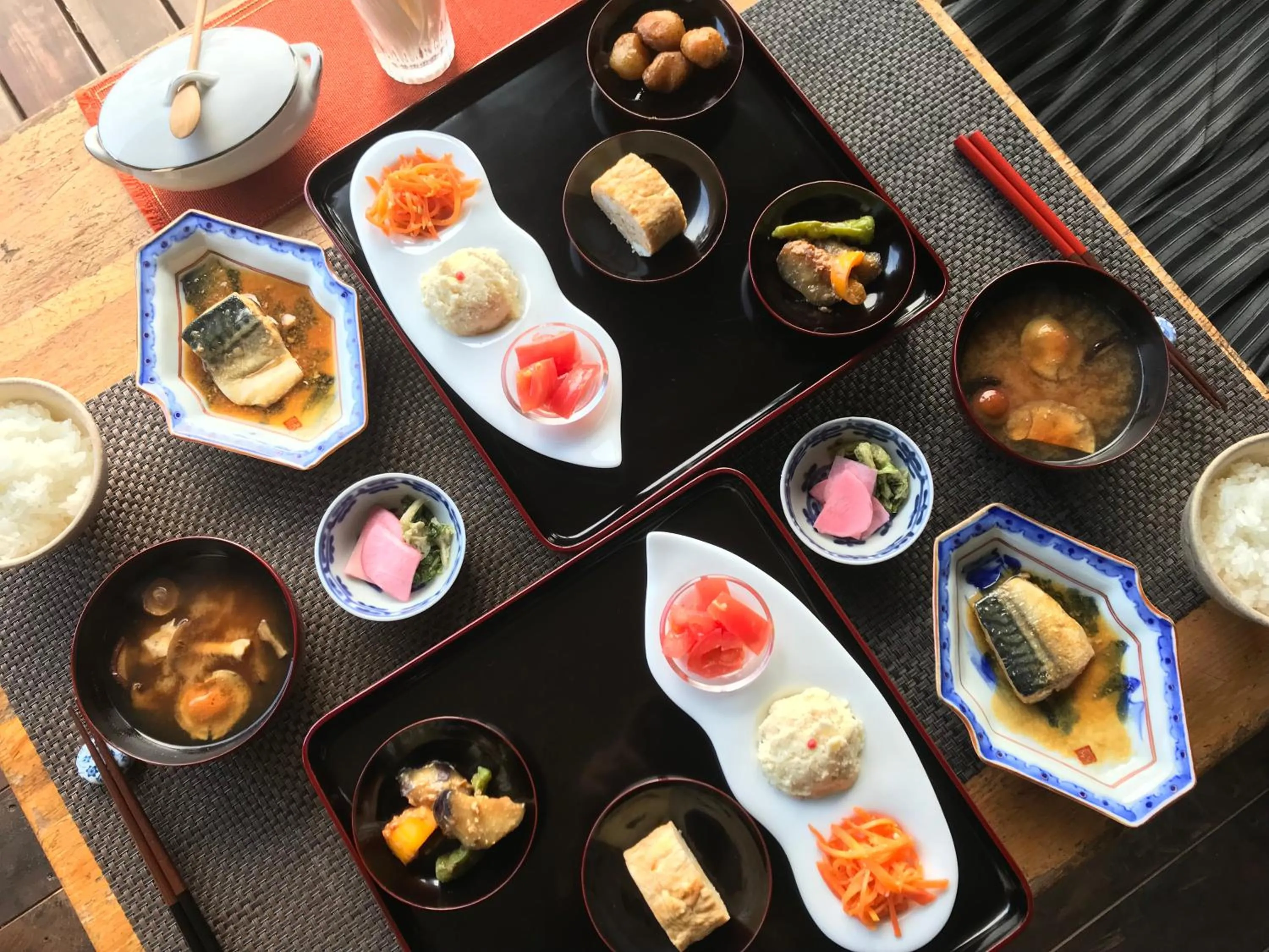 Food close-up in SOY