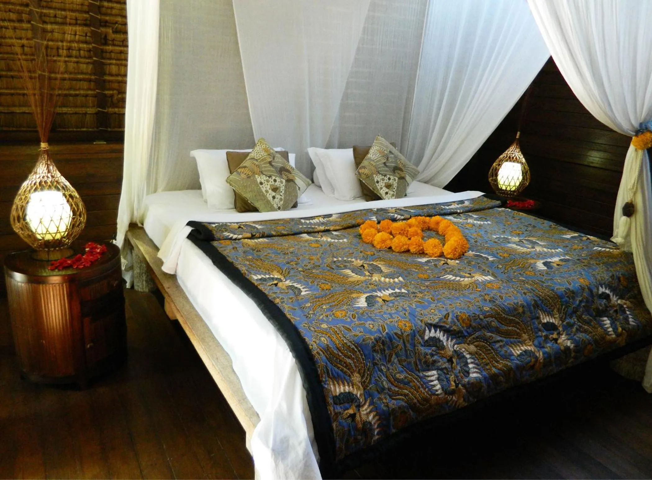 Bed in Cili Emas Oceanside Resort