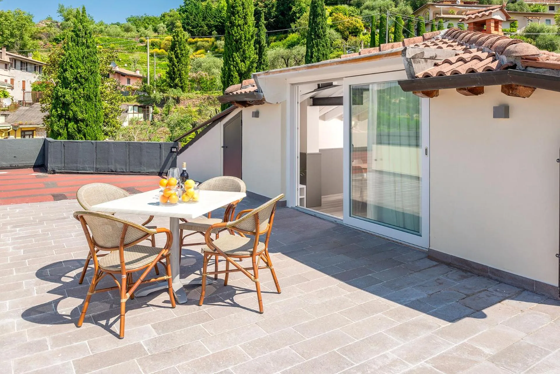 Balcony/Terrace in Residenza Panorama