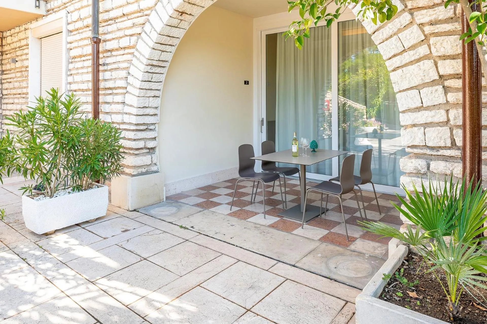 Patio in Residenza Panorama