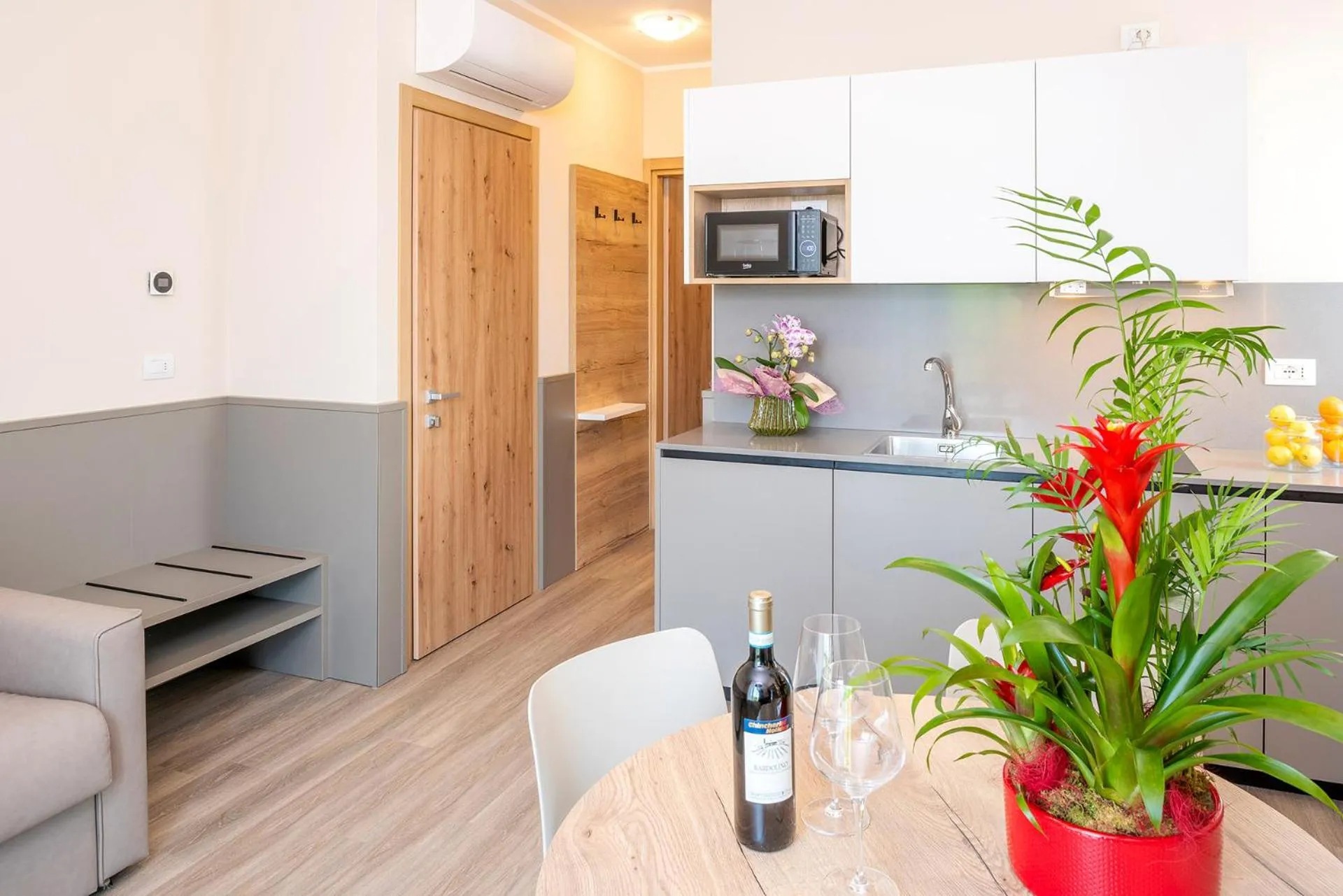 Kitchen or kitchenette in Residenza Panorama