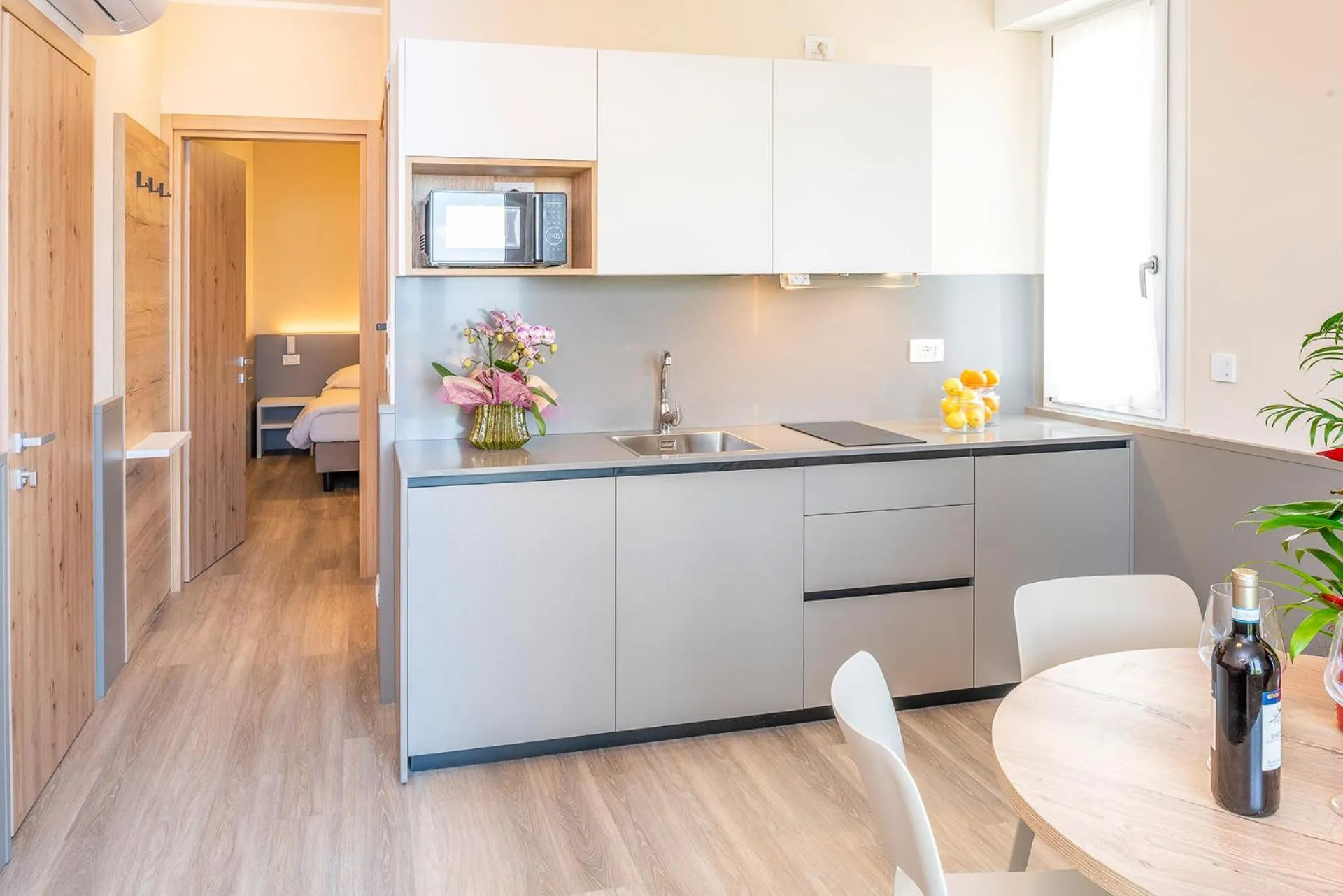 Kitchen or kitchenette in Residenza Panorama