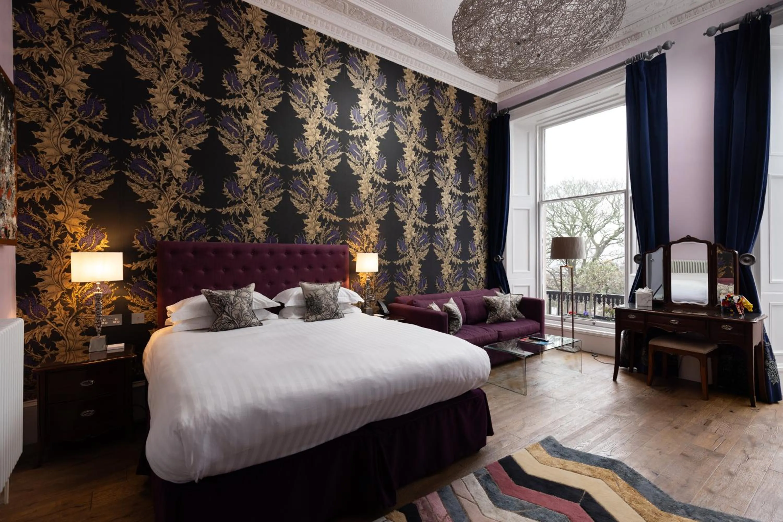 Bedroom, Bed in 24 Royal Terrace