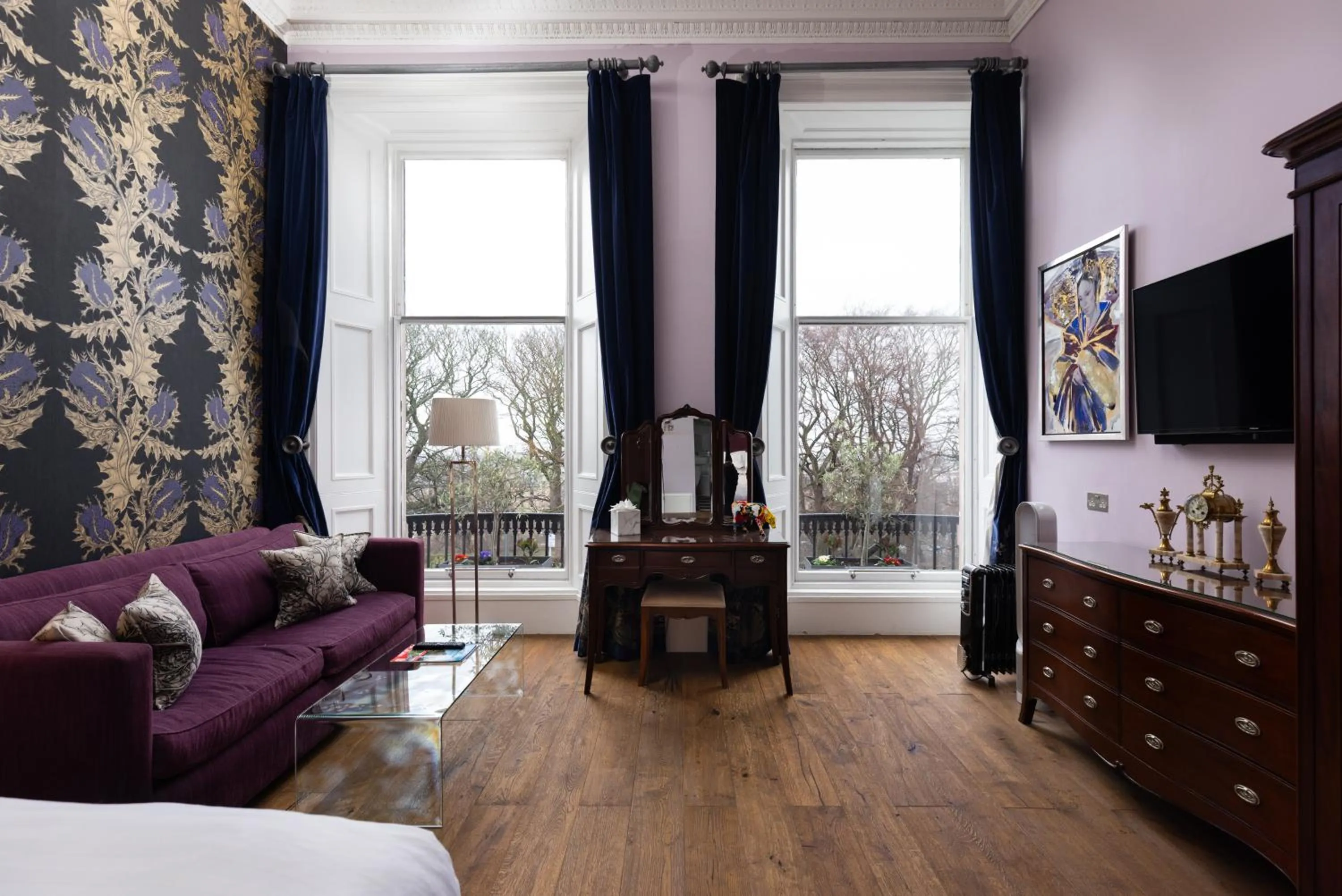 Bedroom in 24 Royal Terrace