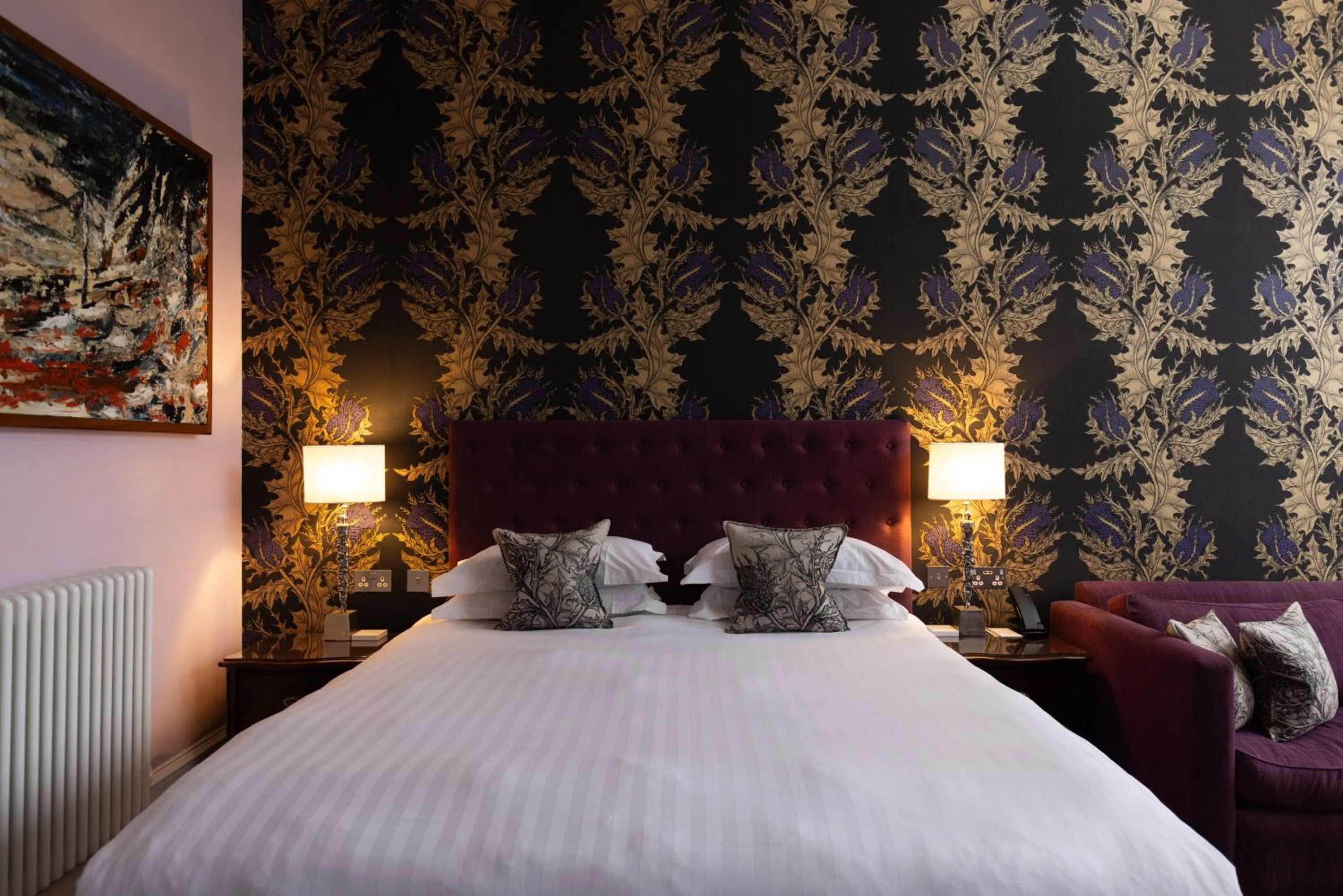 Bedroom, Bed in 24 Royal Terrace