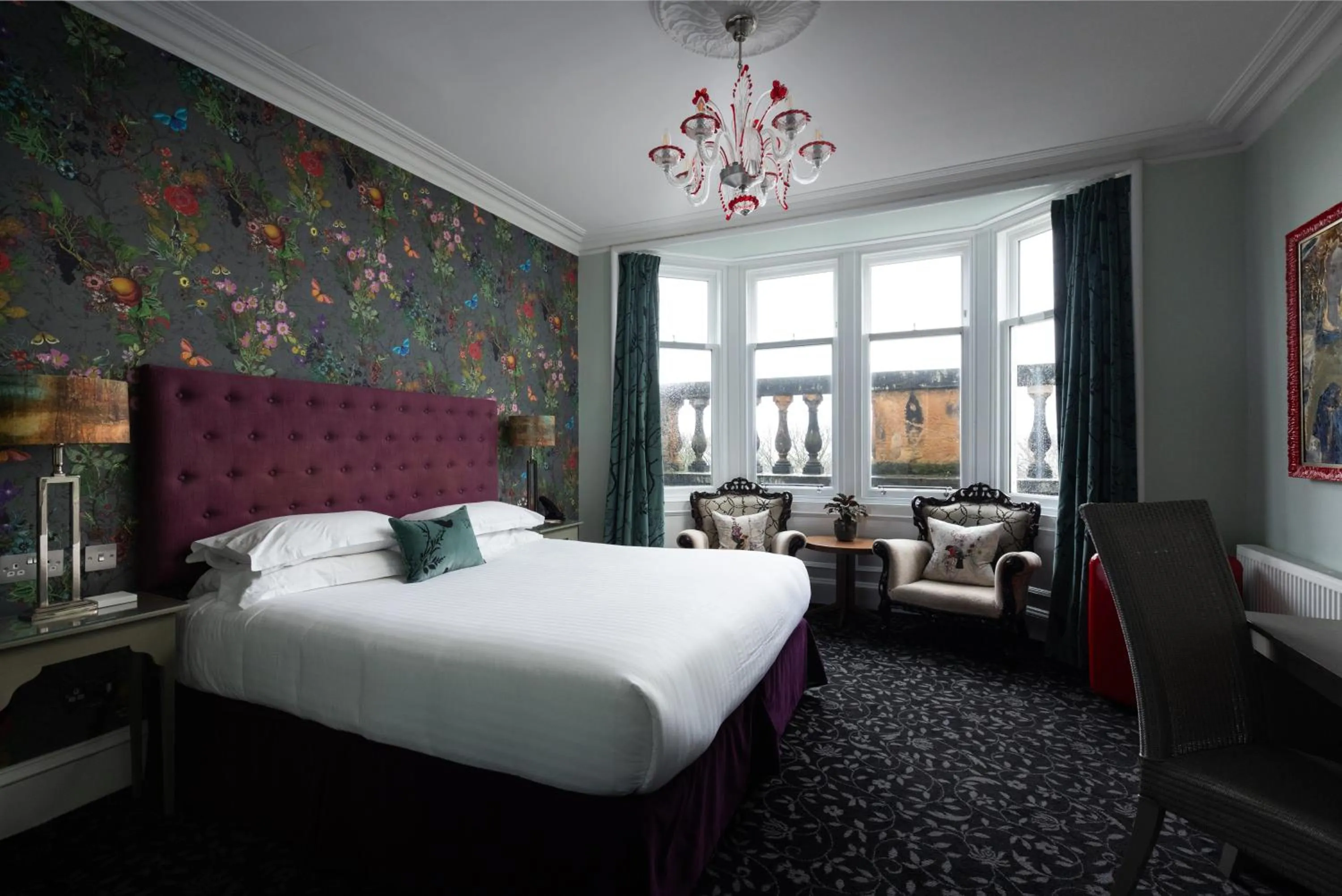 Bedroom, Bed in 24 Royal Terrace