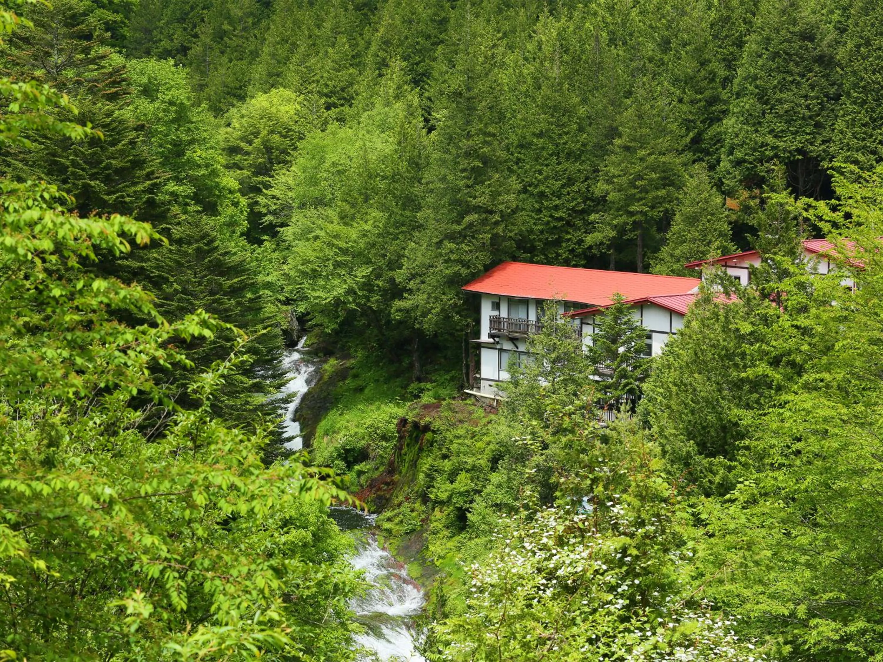 Property building in Yama no Yado Meiji Onsen
