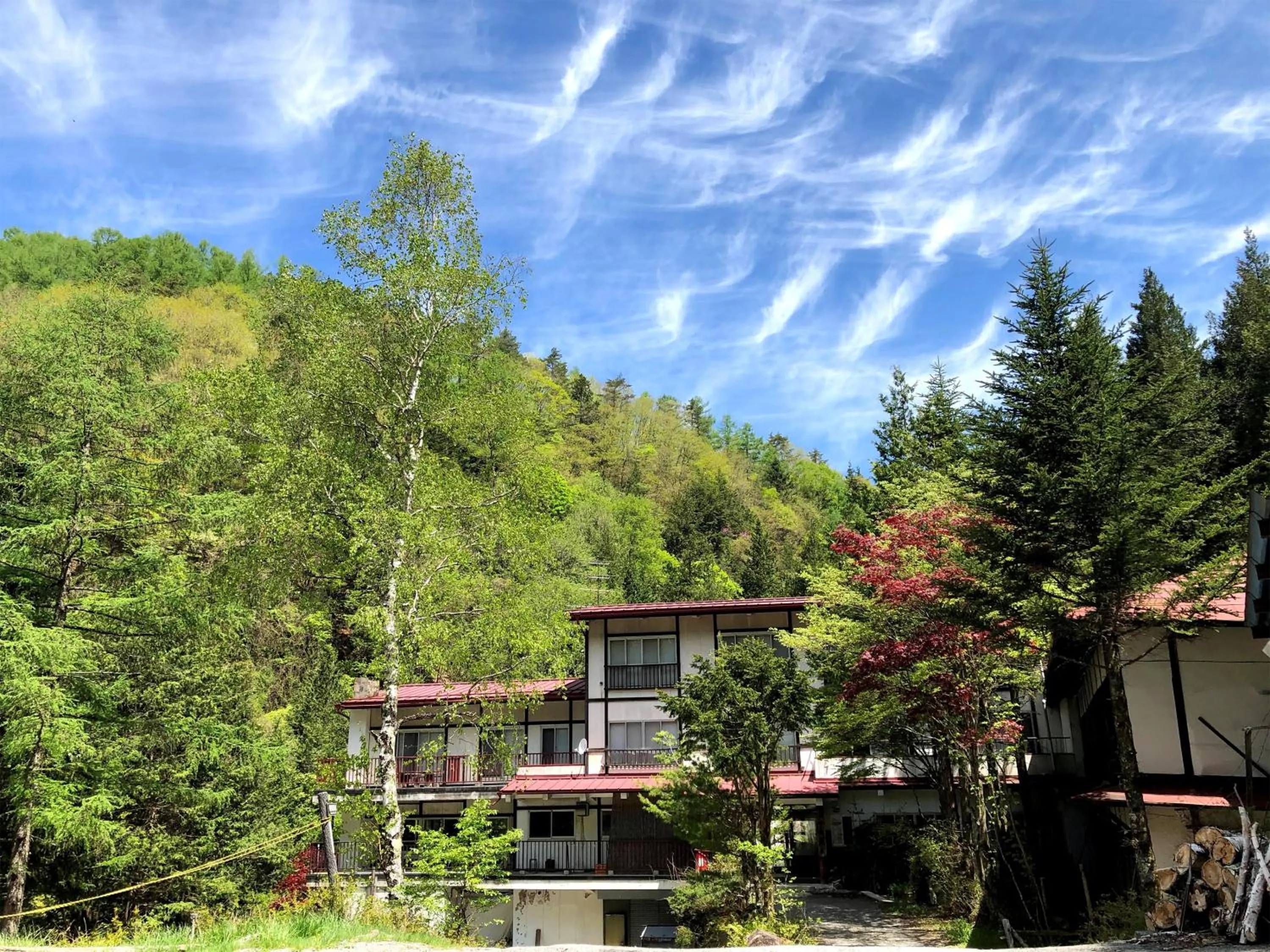 Property building in Yama no Yado Meiji Onsen