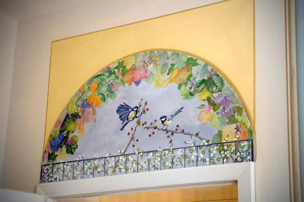 Decorative detail in B&b San Nicola