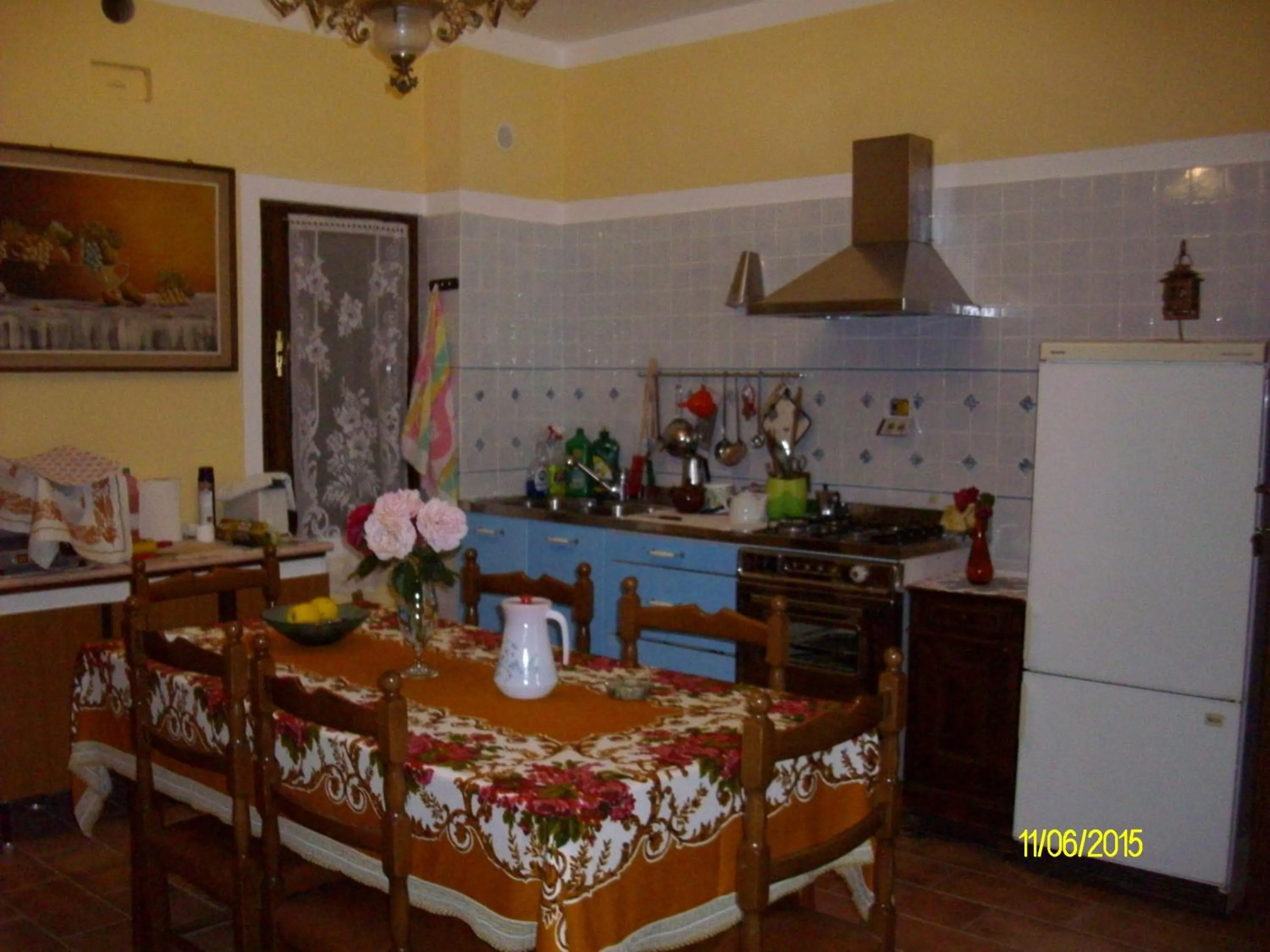 Kitchen or kitchenette in B&b San Nicola