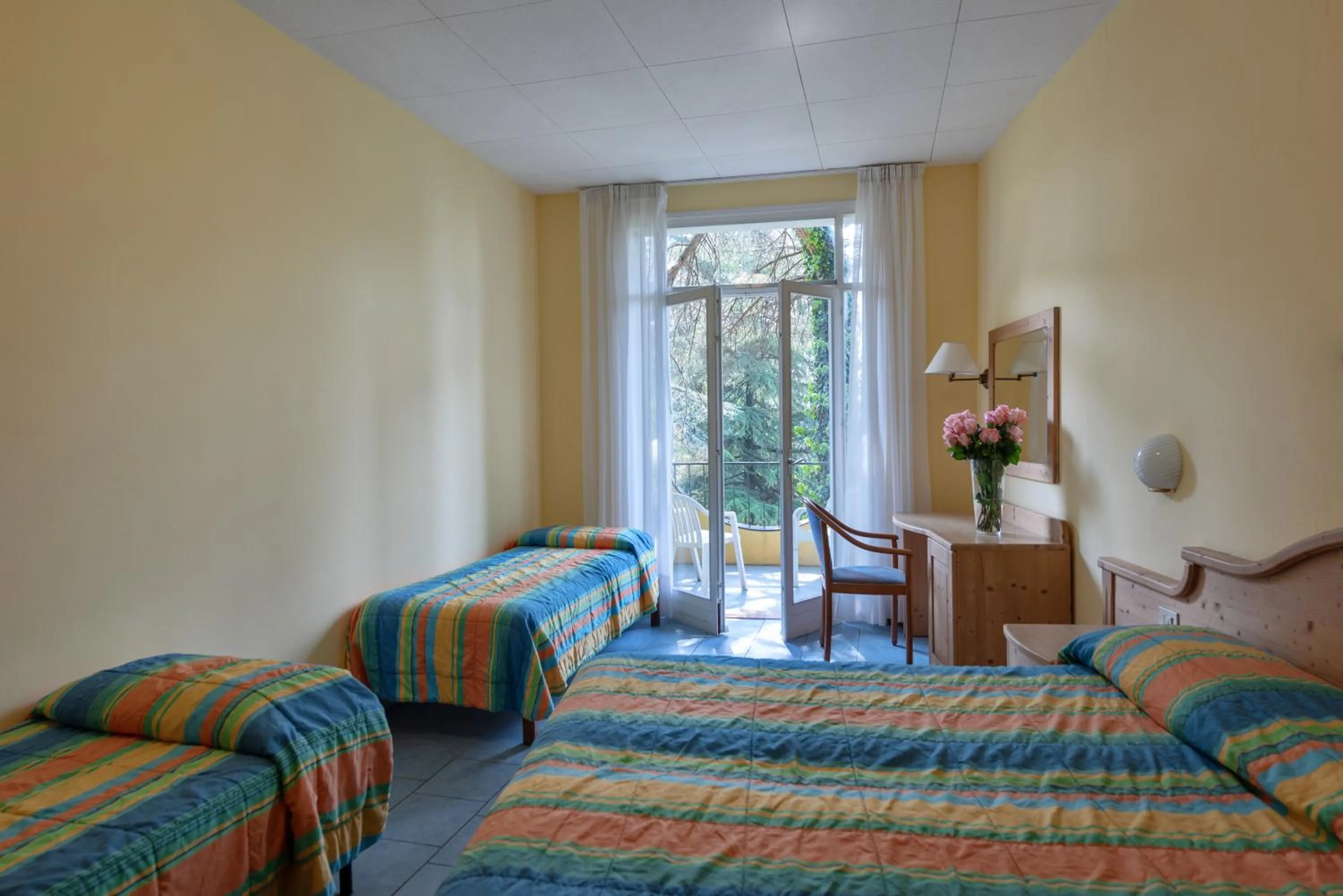 Bed in Hotel Marco Polo