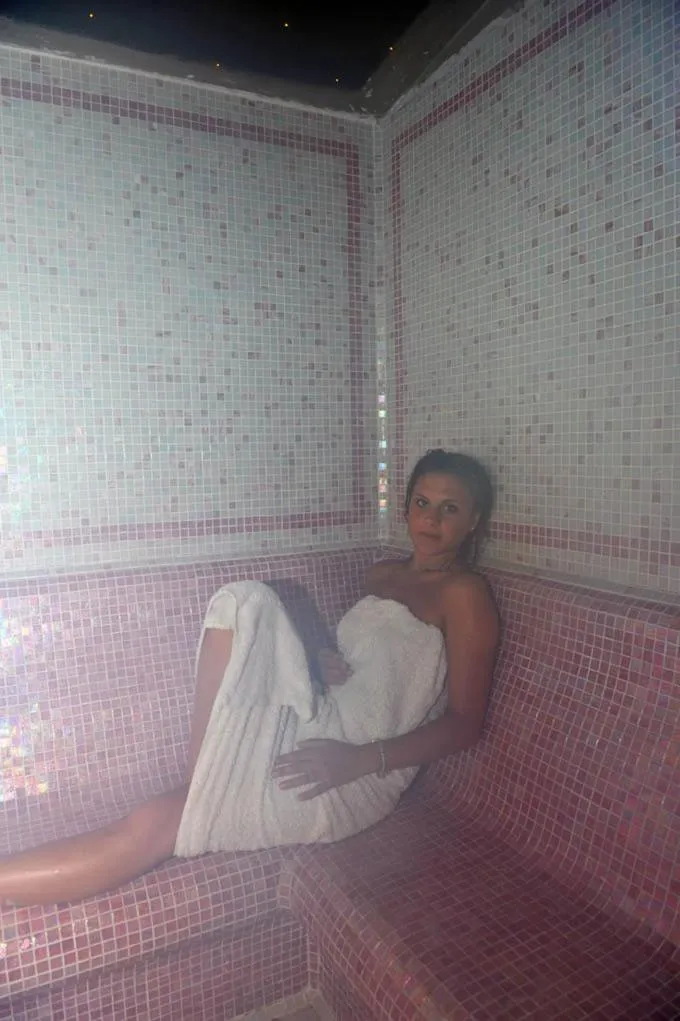 Steam room in Park Hotel Jolanda
