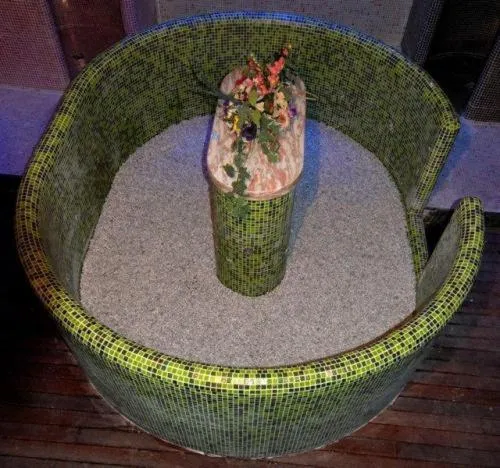 Decorative detail in Park Hotel Jolanda