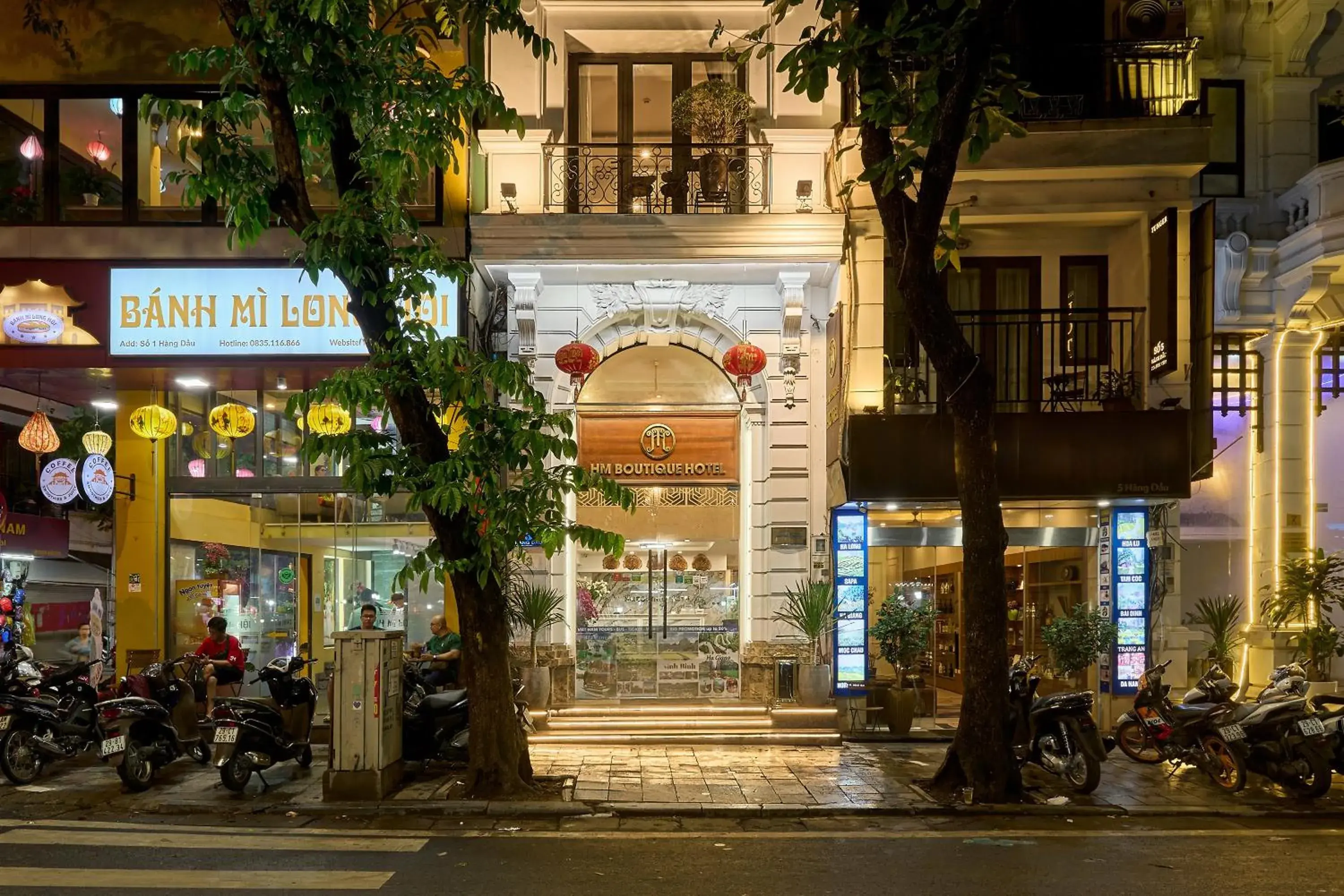 Property building in Hanoi HM Boutique Hotel Property building in Hanoi HM Boutique Hotel