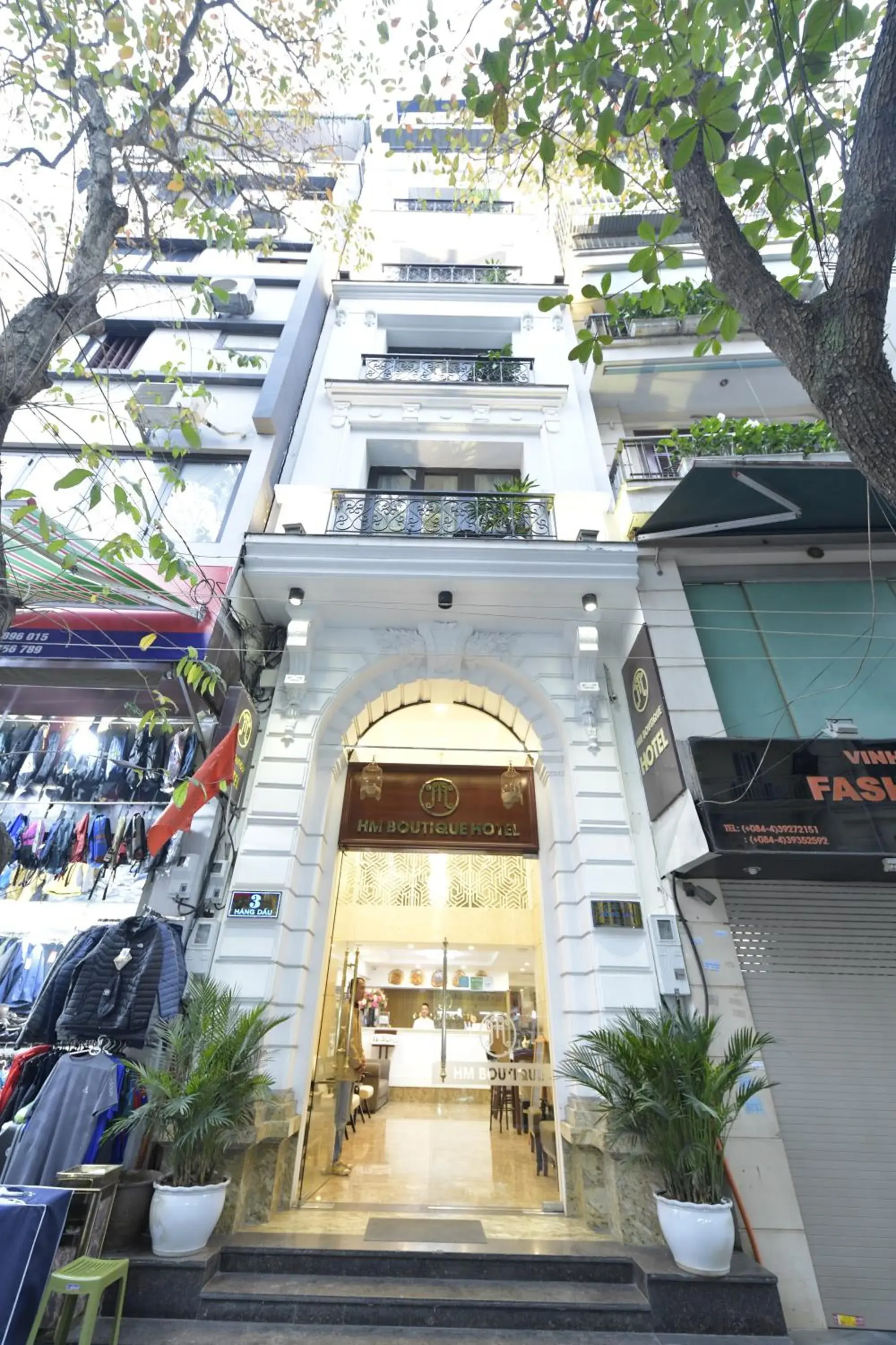 Property building in Hanoi HM Boutique Hotel Property building in Hanoi HM Boutique Hotel