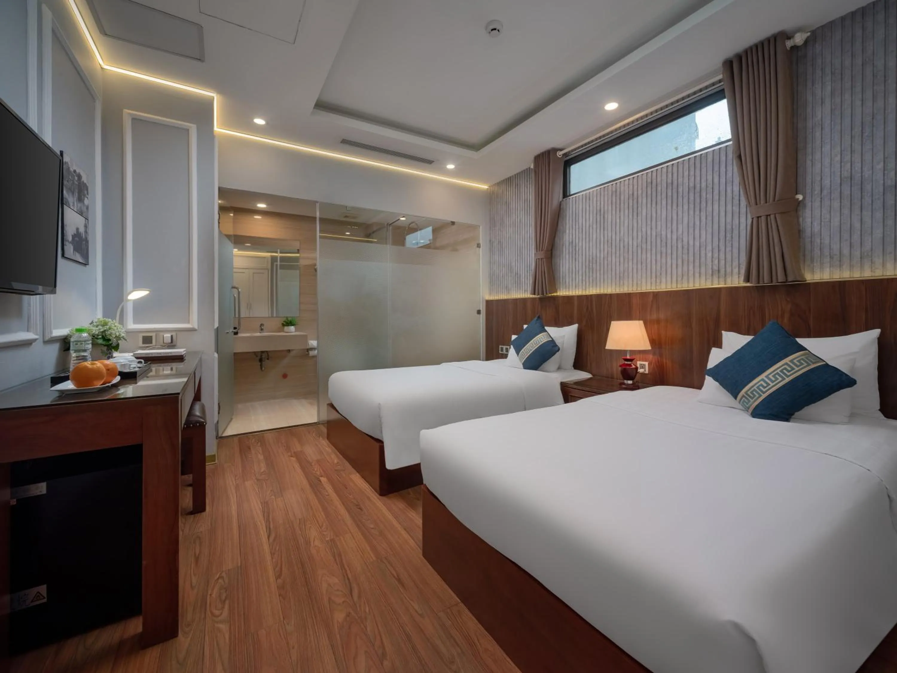 Bedroom, Bed in Hanoi HM Boutique Hotel