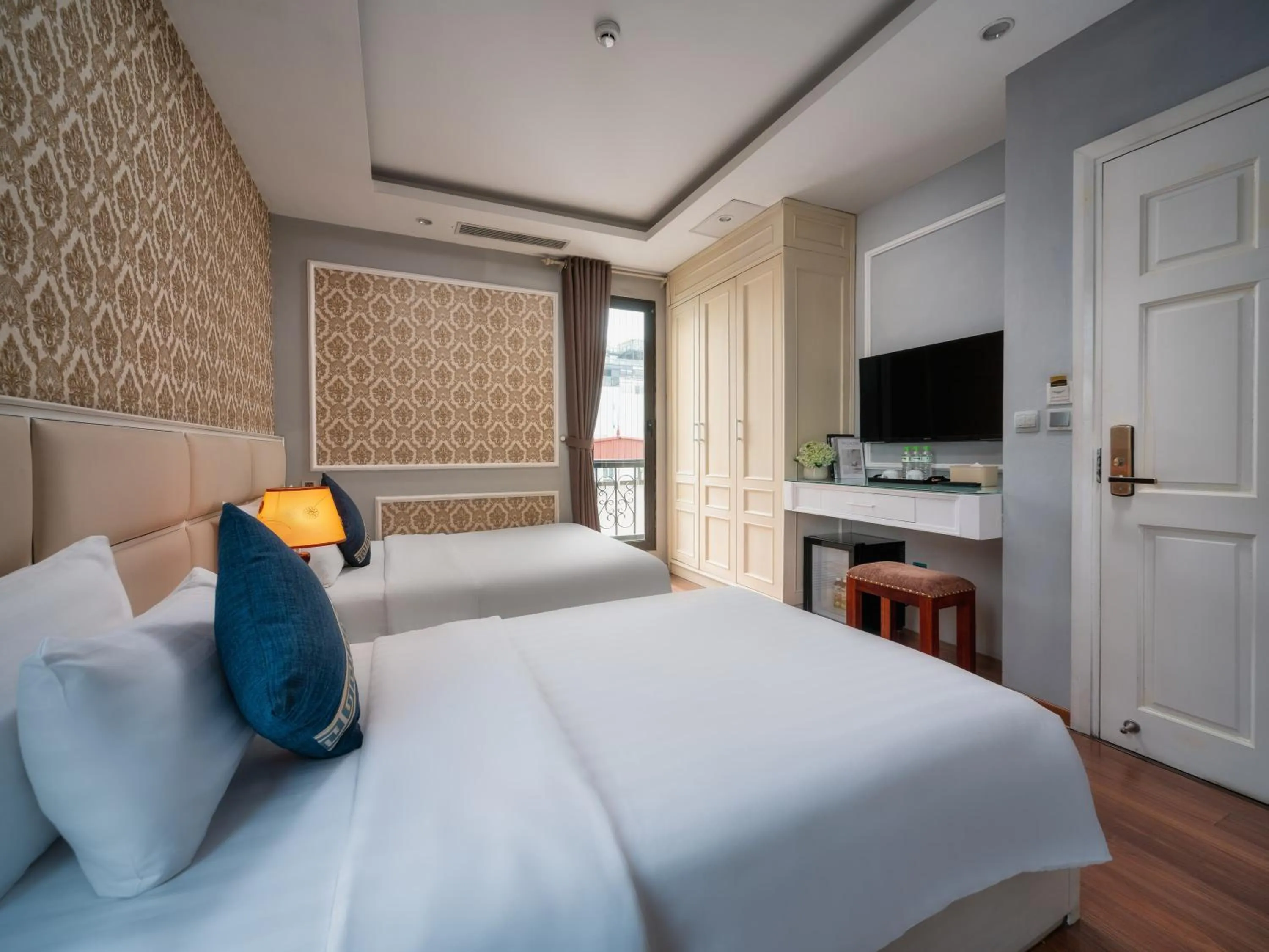 Bed in Hanoi HM Boutique Hotel