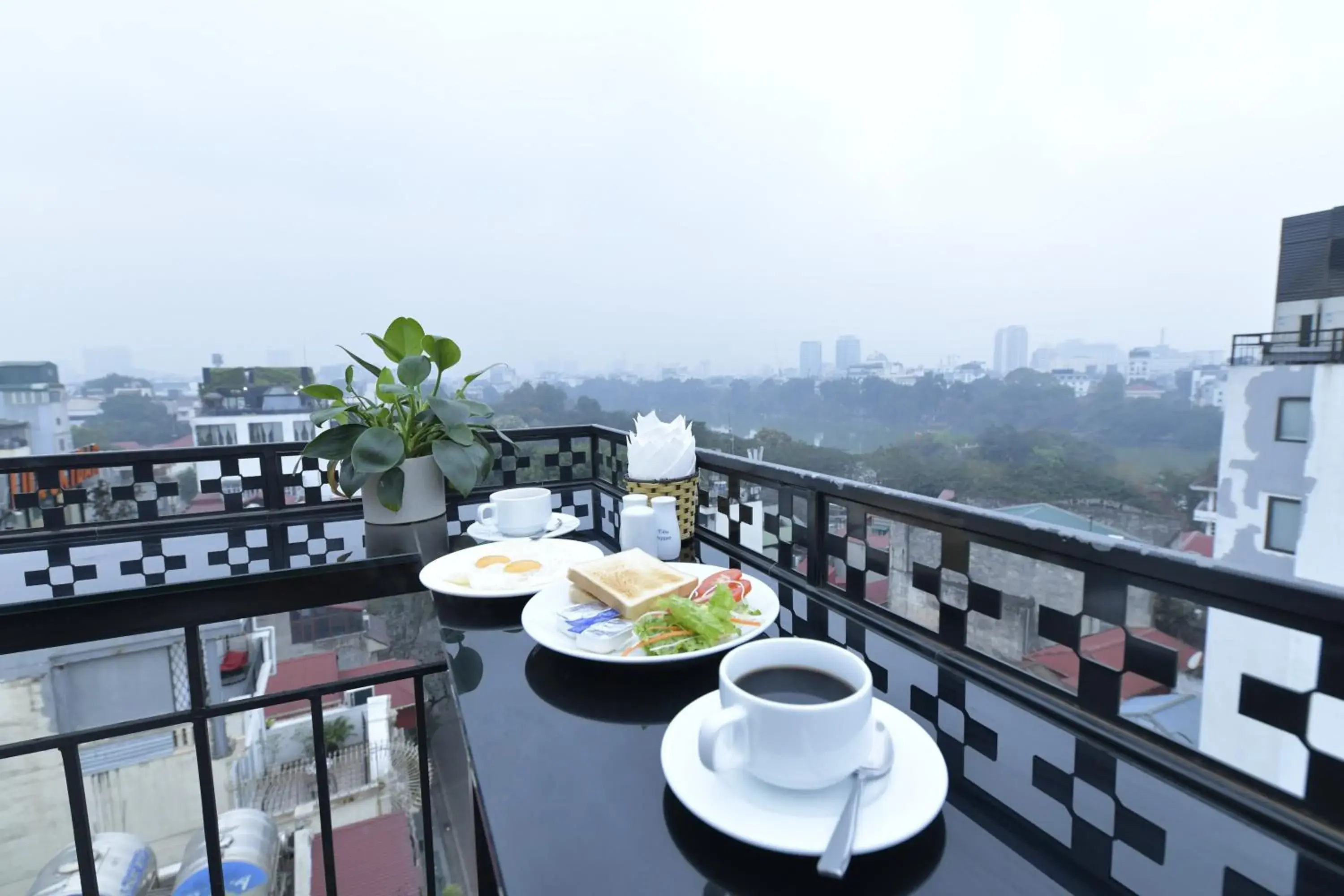 Buffet breakfast in Hanoi HM Boutique Hotel Buffet breakfast in Hanoi HM Boutique Hotel