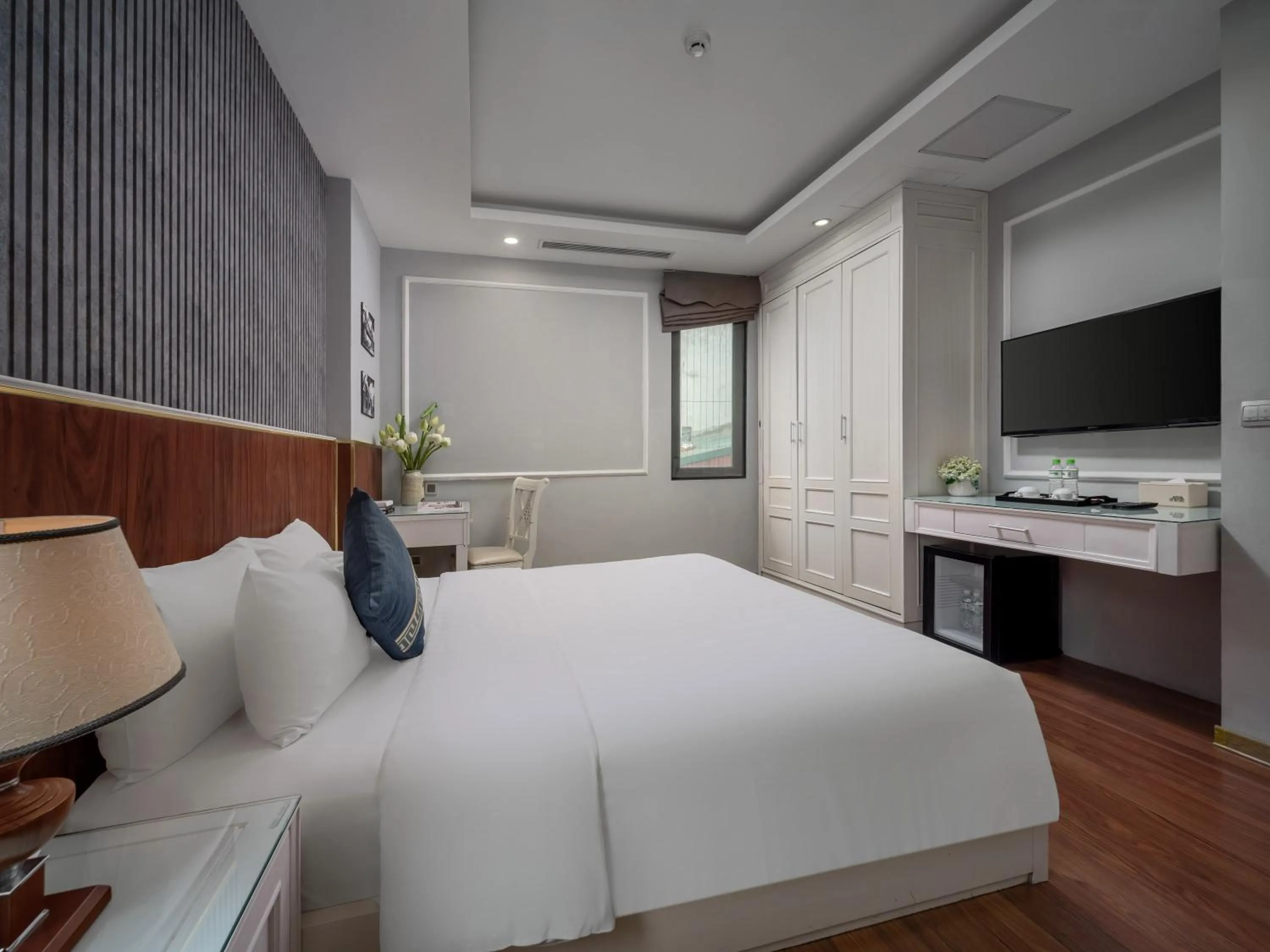 Bed in Hanoi HM Boutique Hotel