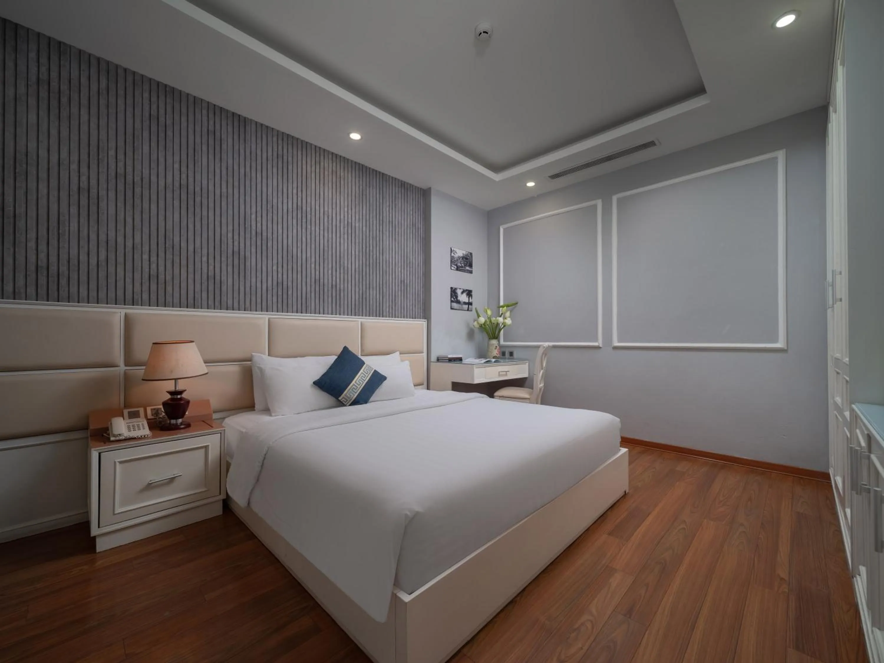 Bed in Hanoi HM Boutique Hotel