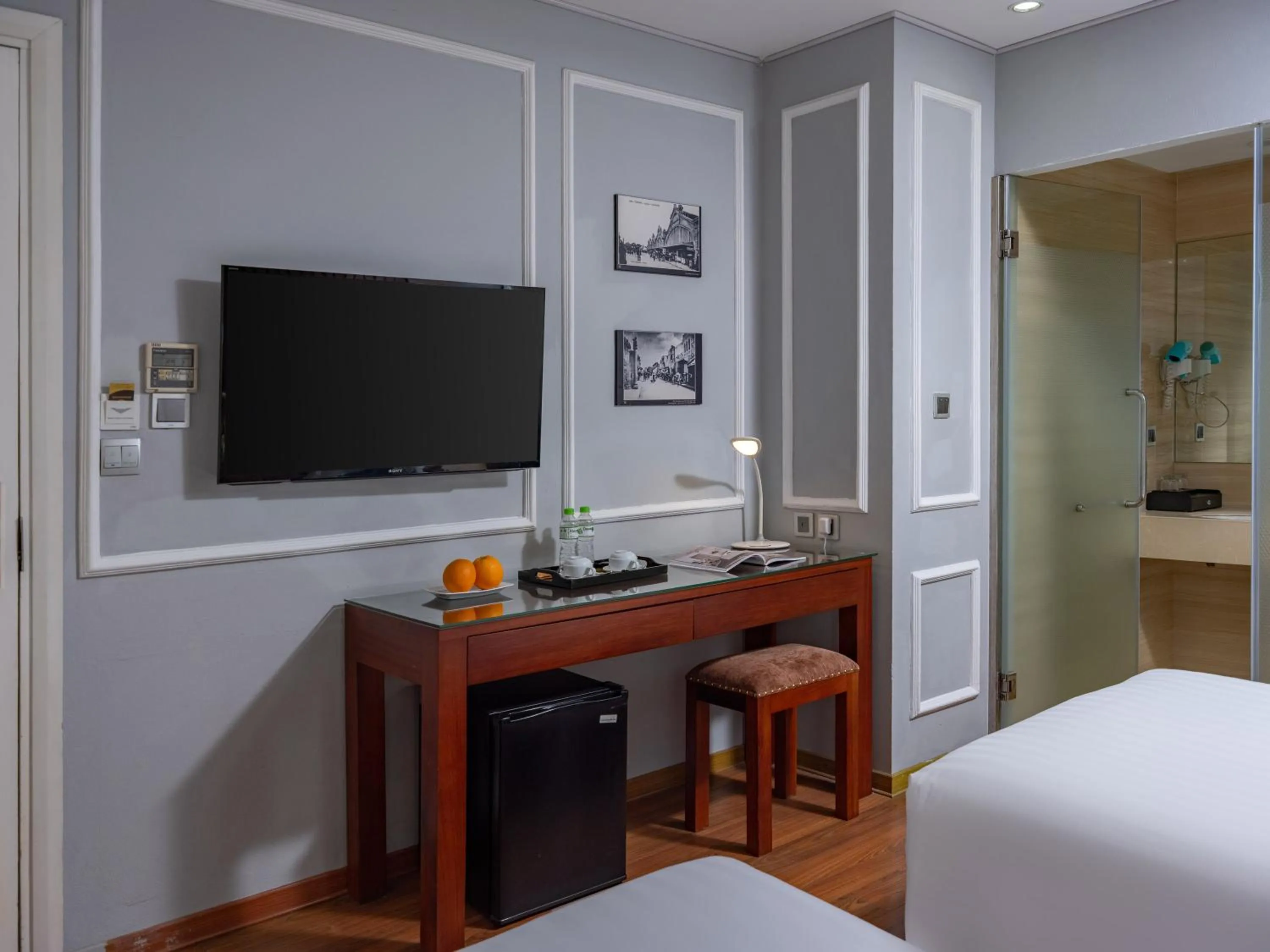 Bedroom, Bed in Hanoi HM Boutique Hotel