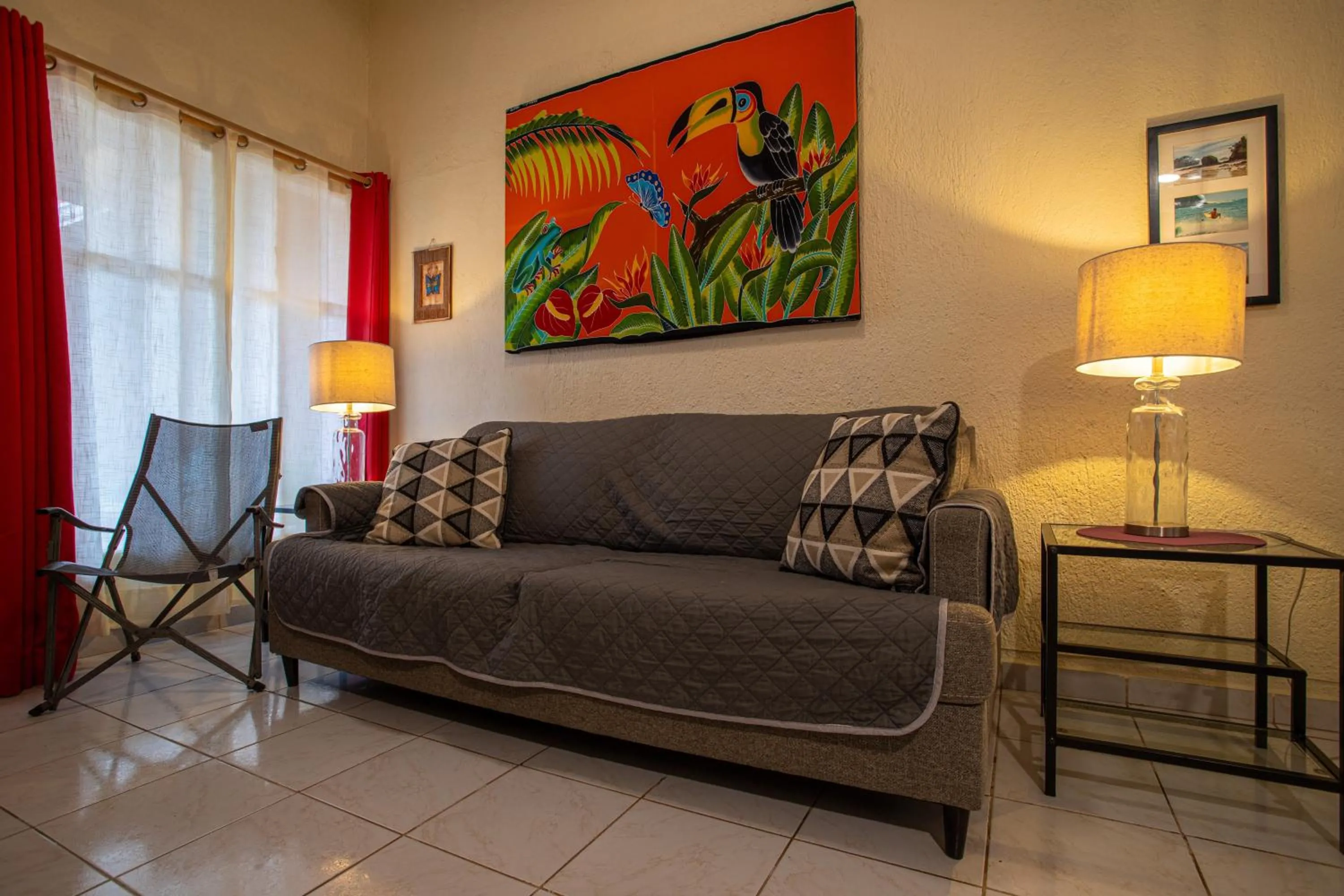 Seating area in Villas Paraiso B52