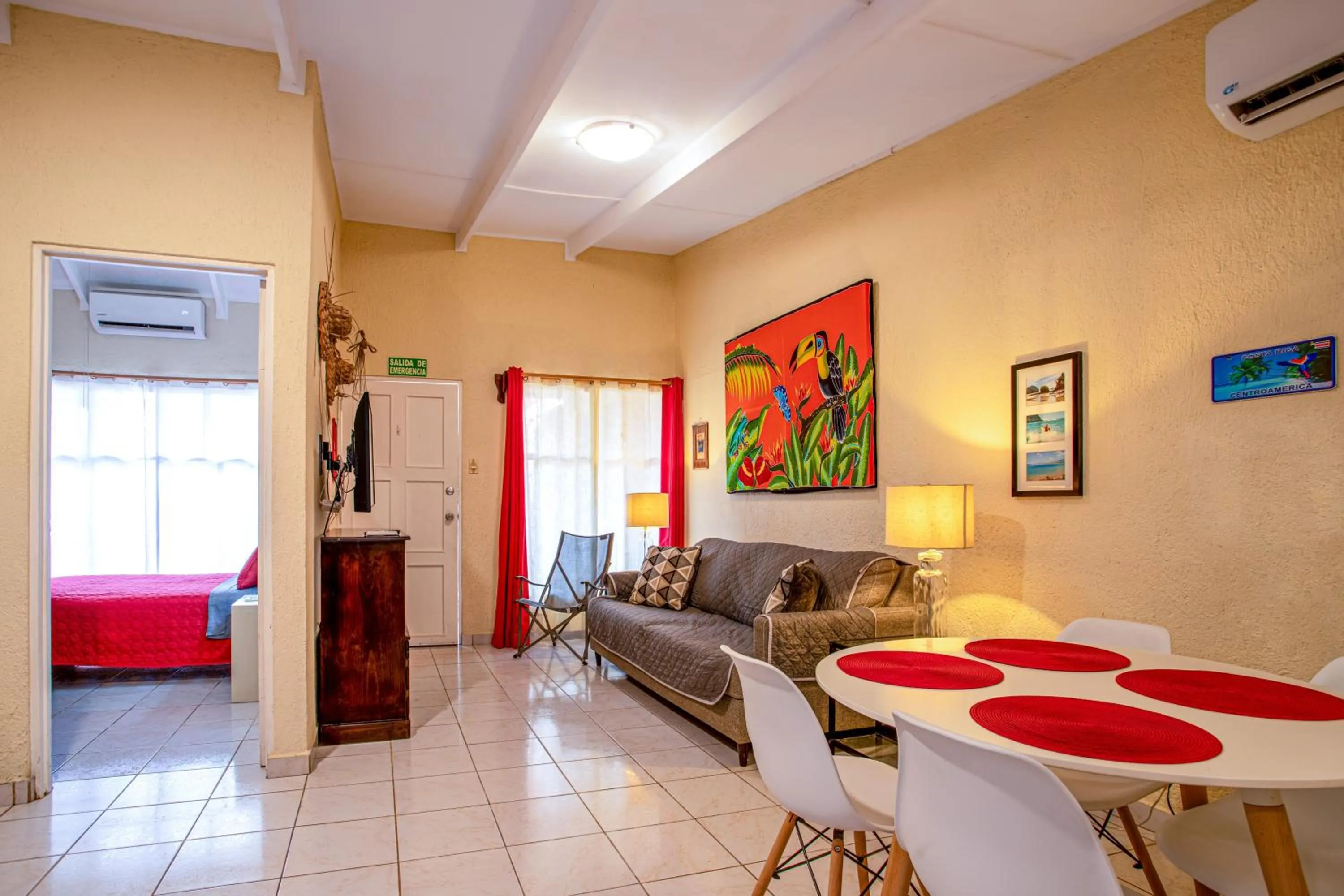 Seating area in Villas Paraiso B52