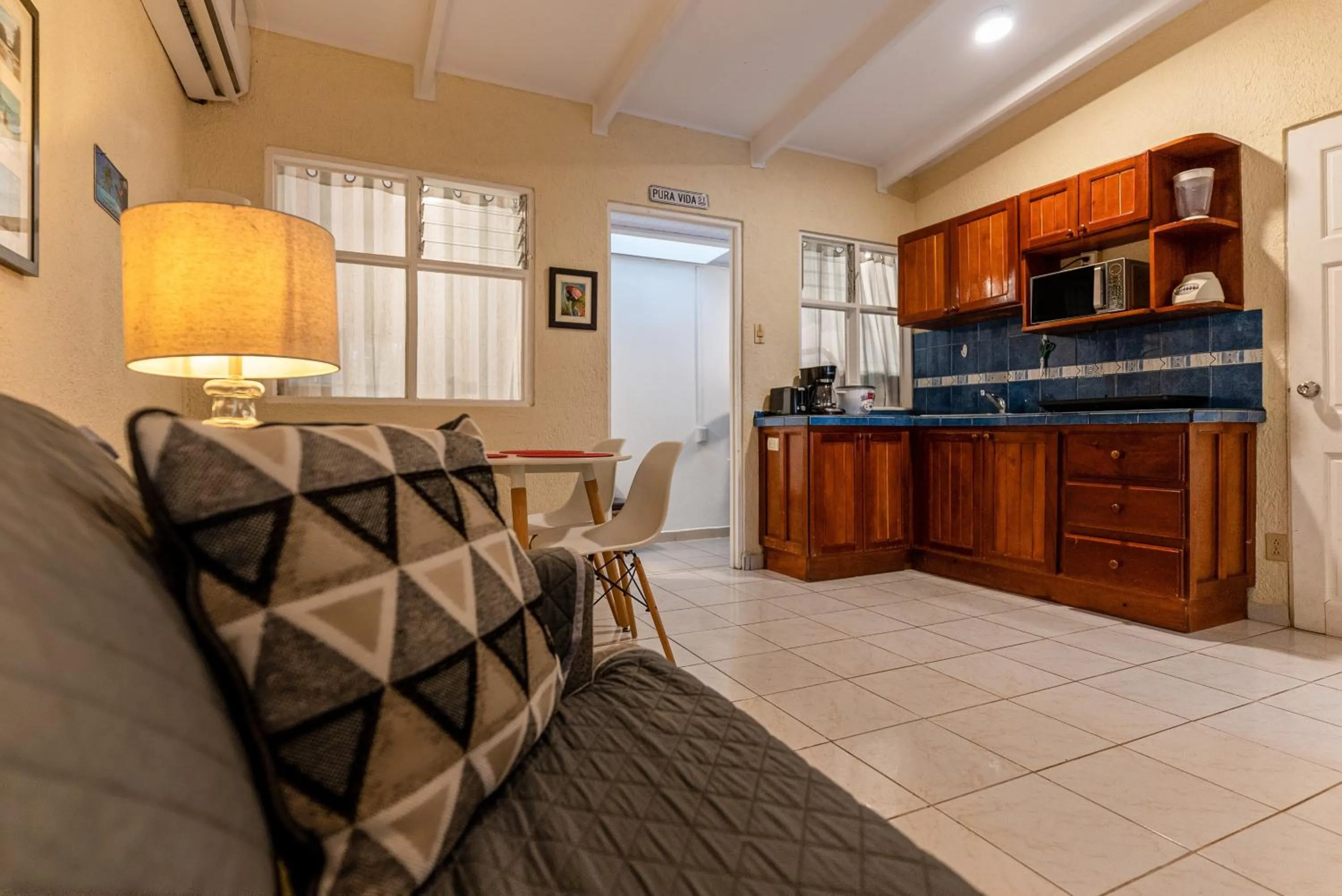 Seating area in Villas Paraiso B52
