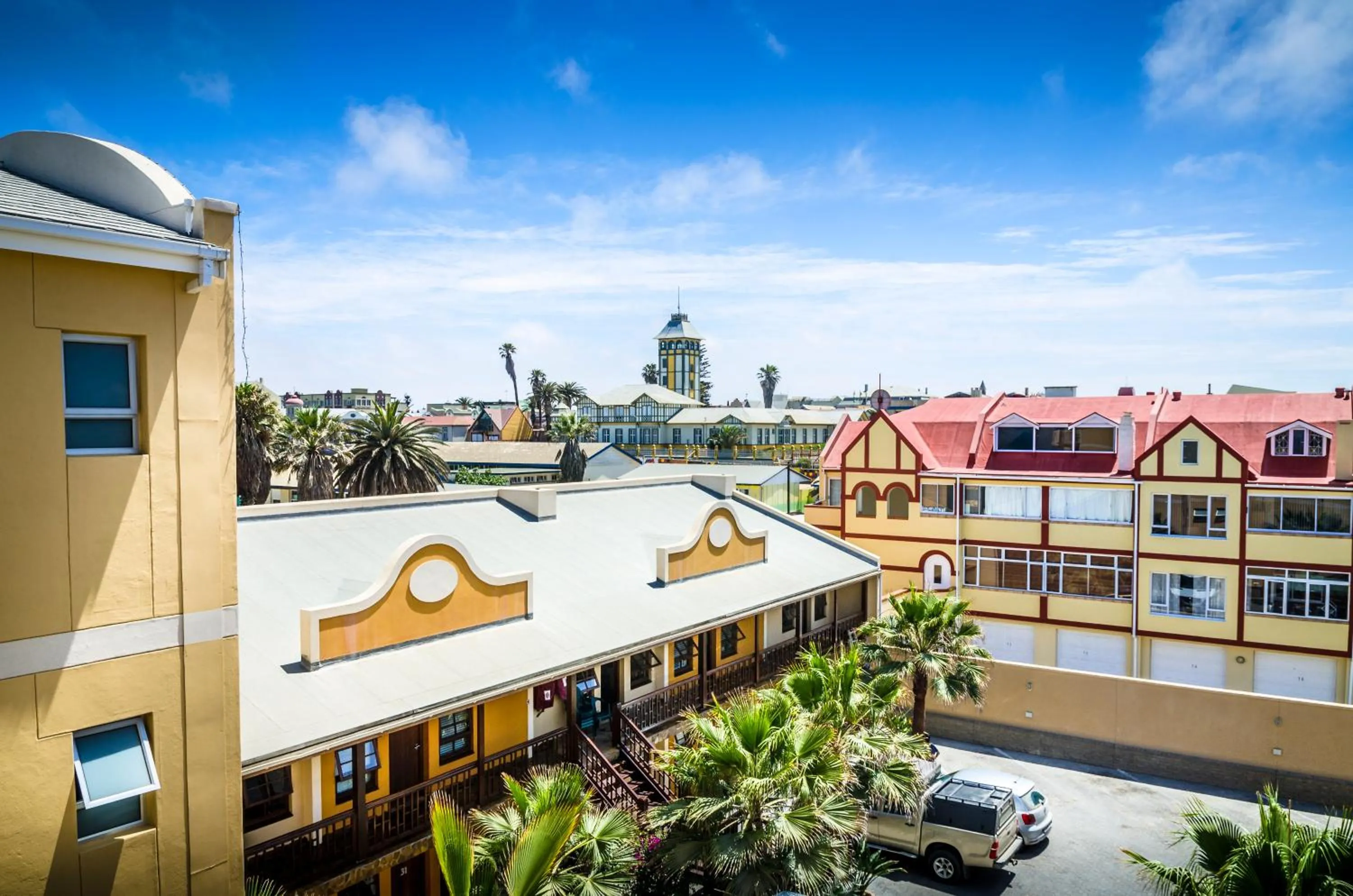 On site in Hotel A la Mer