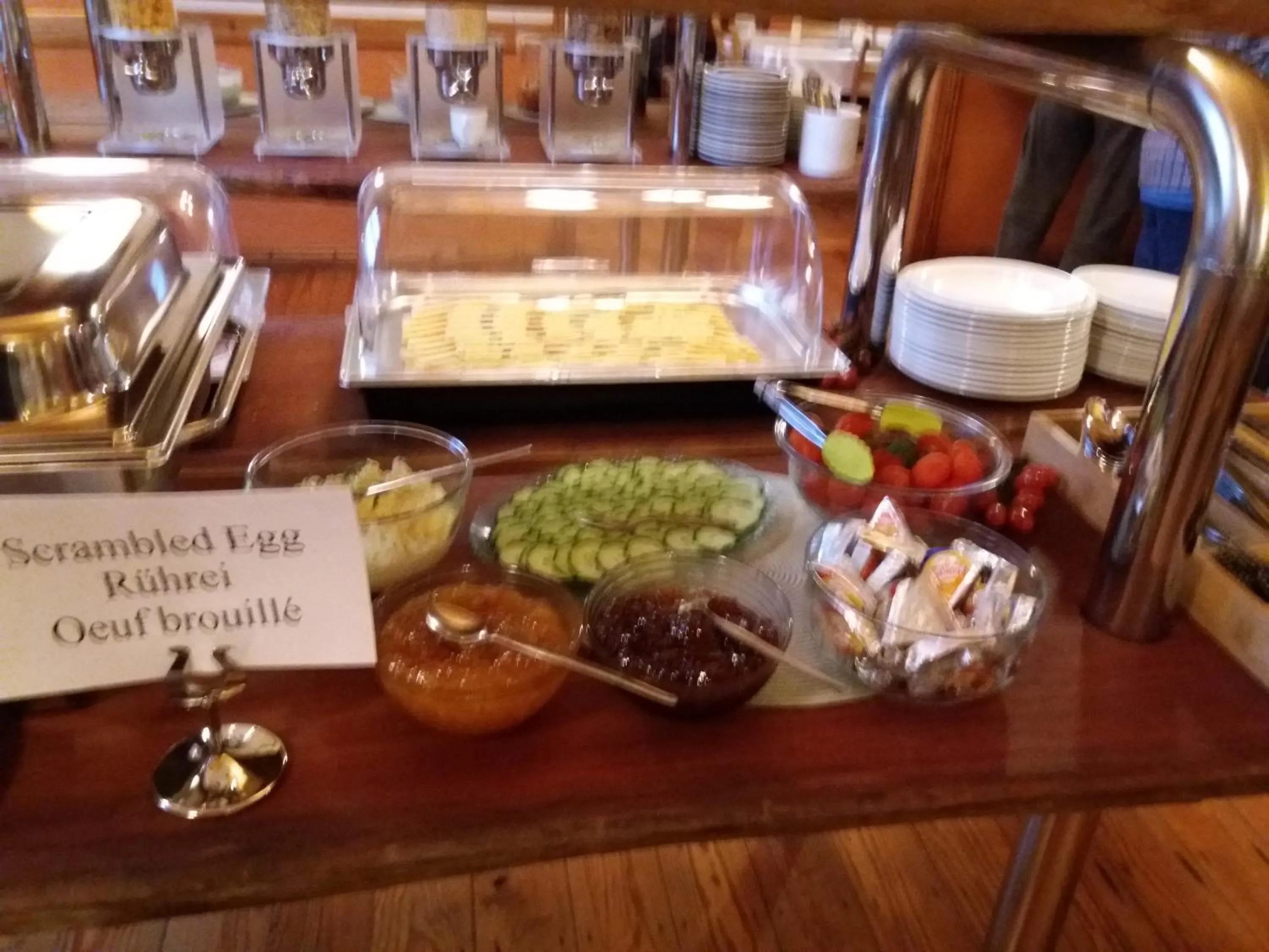 Food close-up in Hotel A la Mer