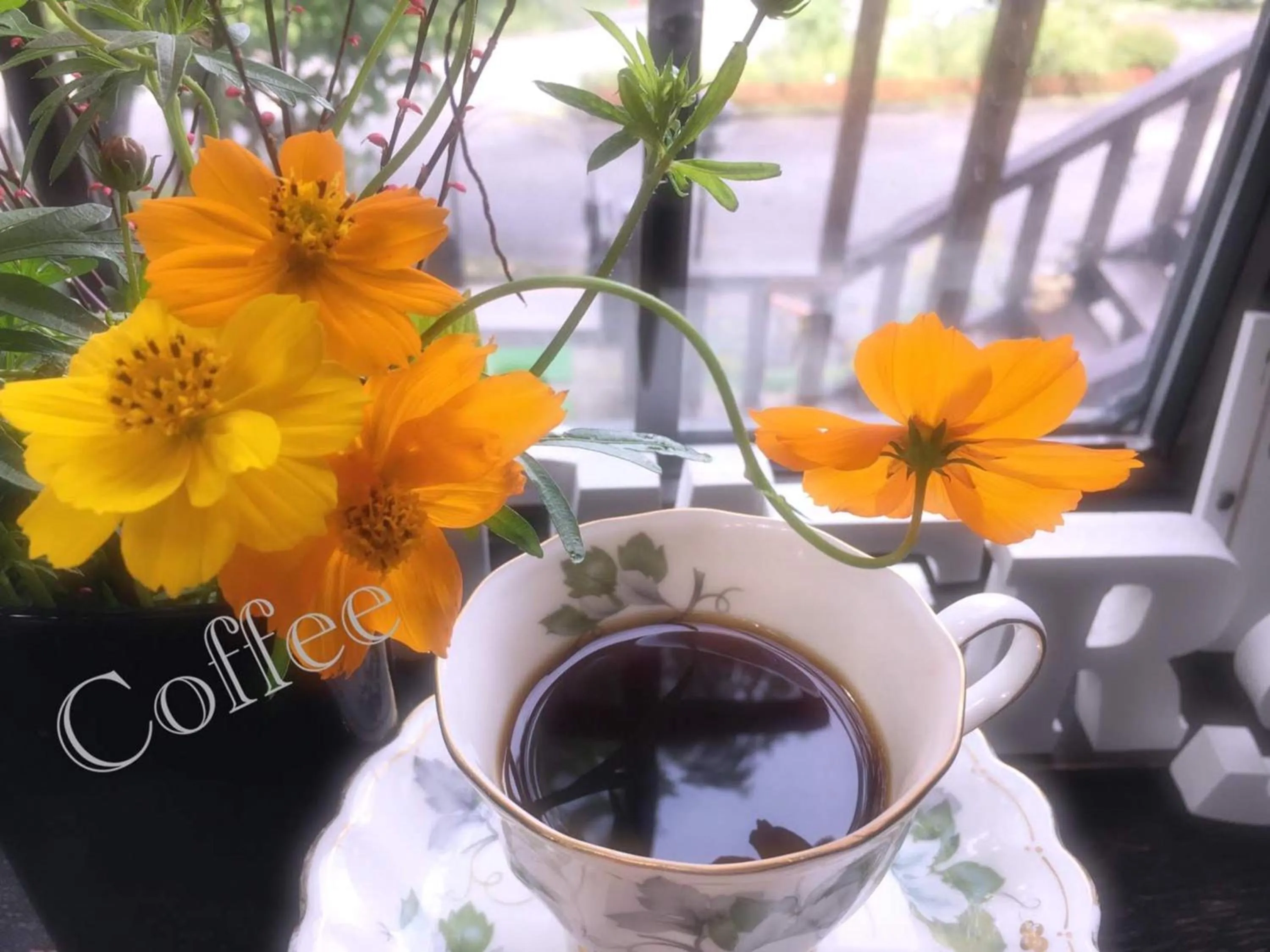 Coffee/tea facilities in Pension Wildflowers