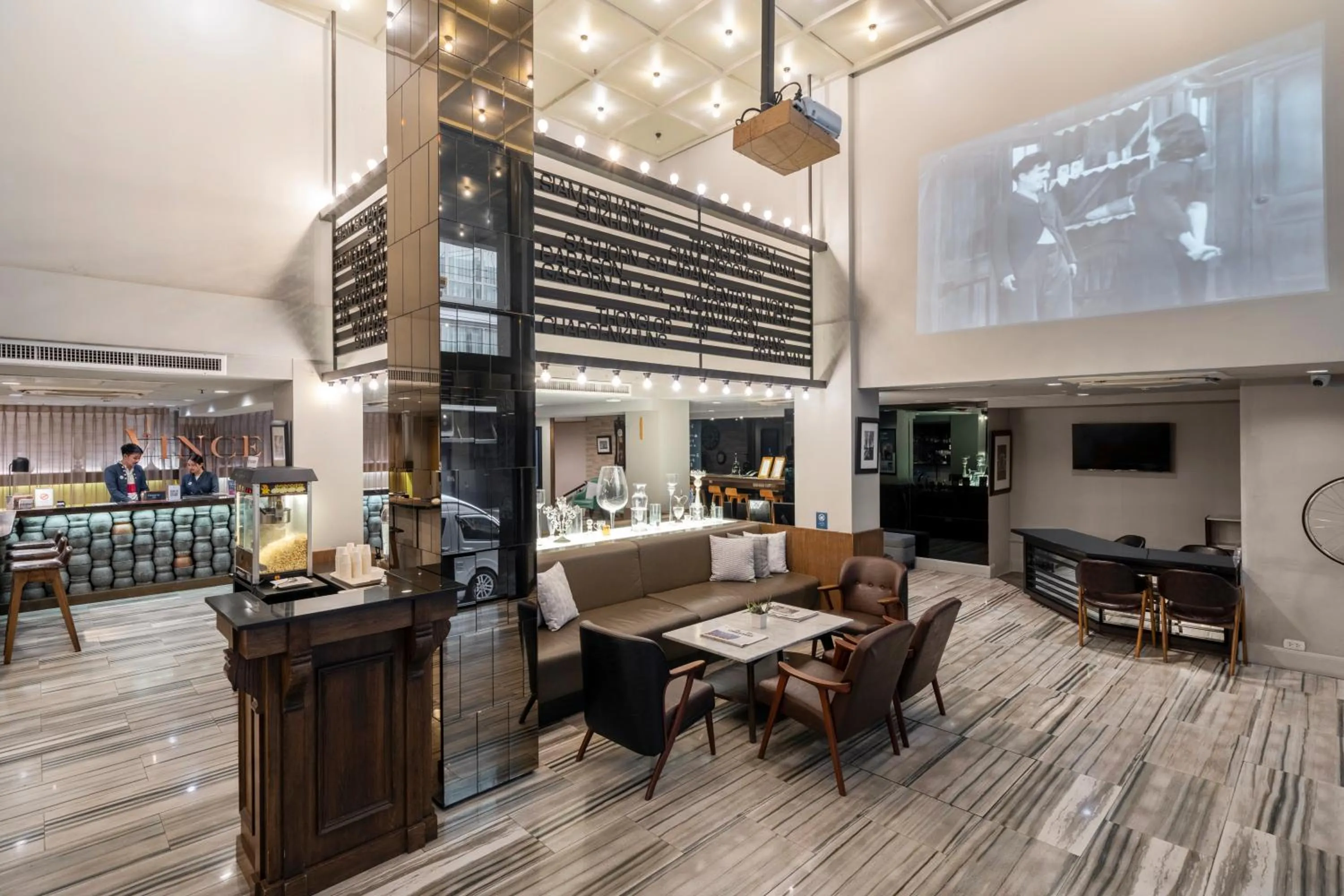 Lobby or reception in Vince Hotel Pratunam